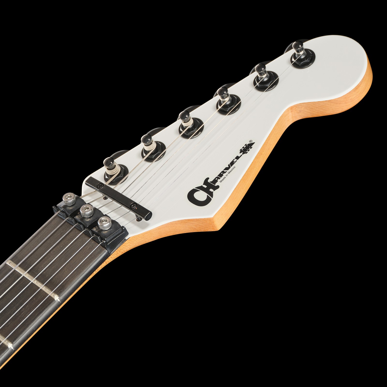 Kopfplatte der Charvel Pro-Mod Plus SanDimas FR EB SW