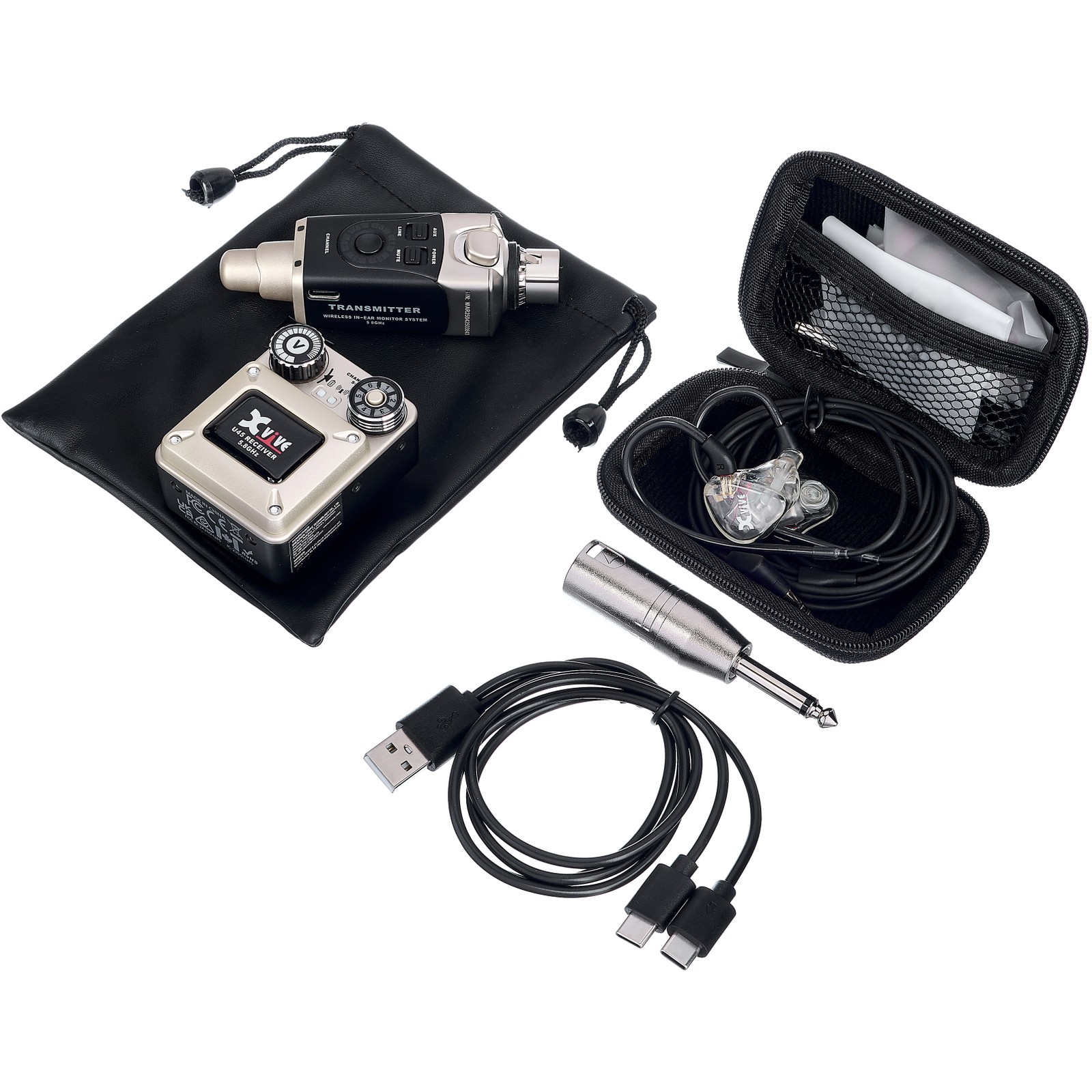 XVive U45T9 In-Ear Monitor Bundle T9