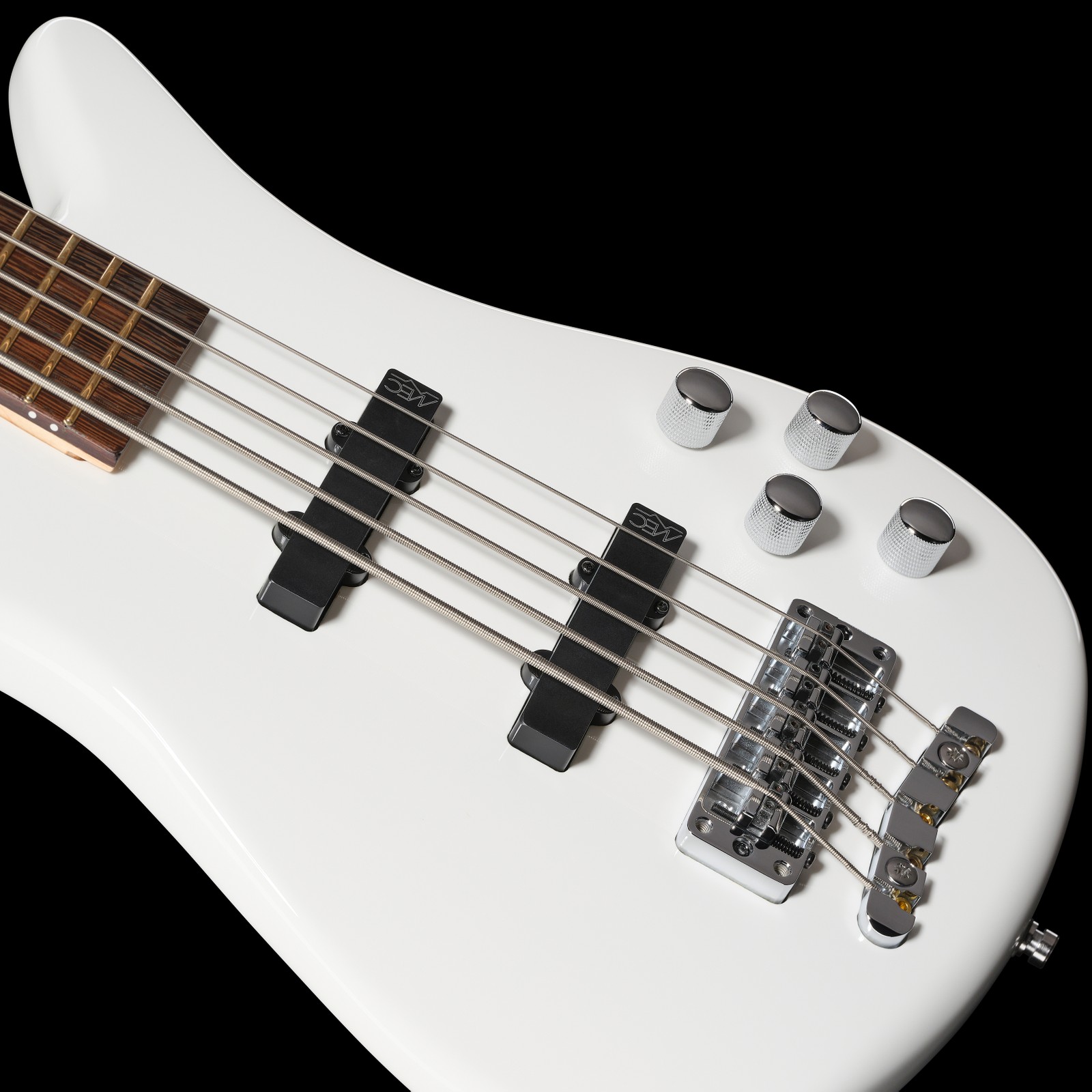 Top, Warwick RockBass Streamer LX 5 Solid White