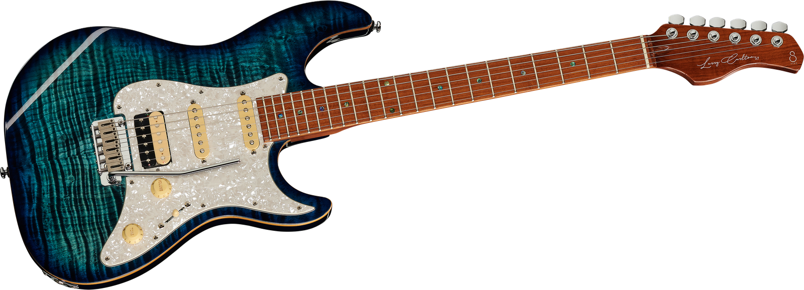 Larry Carlton S7FM TBL 2nd Gen E-Gitarre