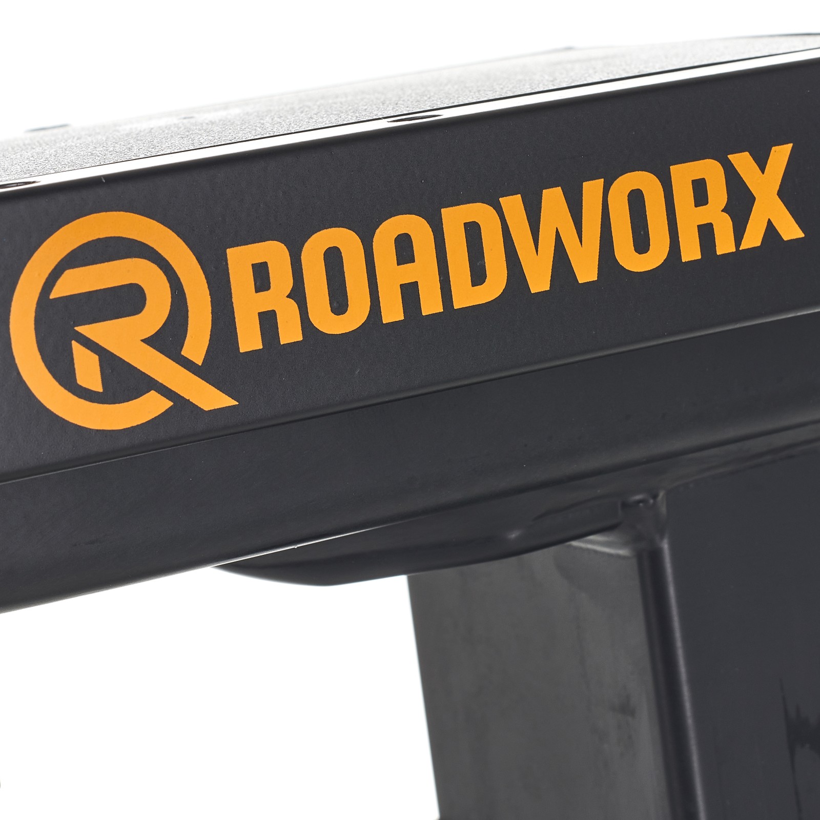 Roadworx Logo am Multi Electric Stand - Universalständer mit elektrischer Höhenverstellung