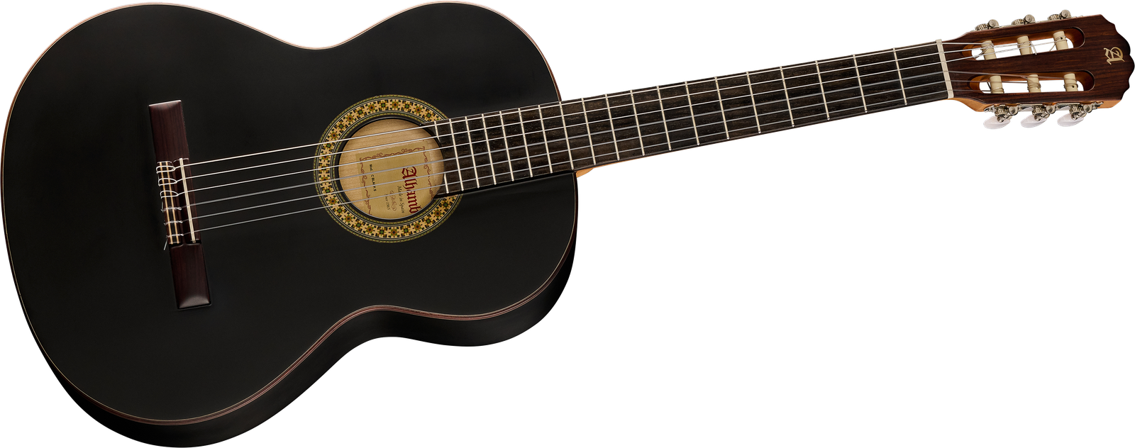Alhambra 1C Black Satin Konzertgitarre