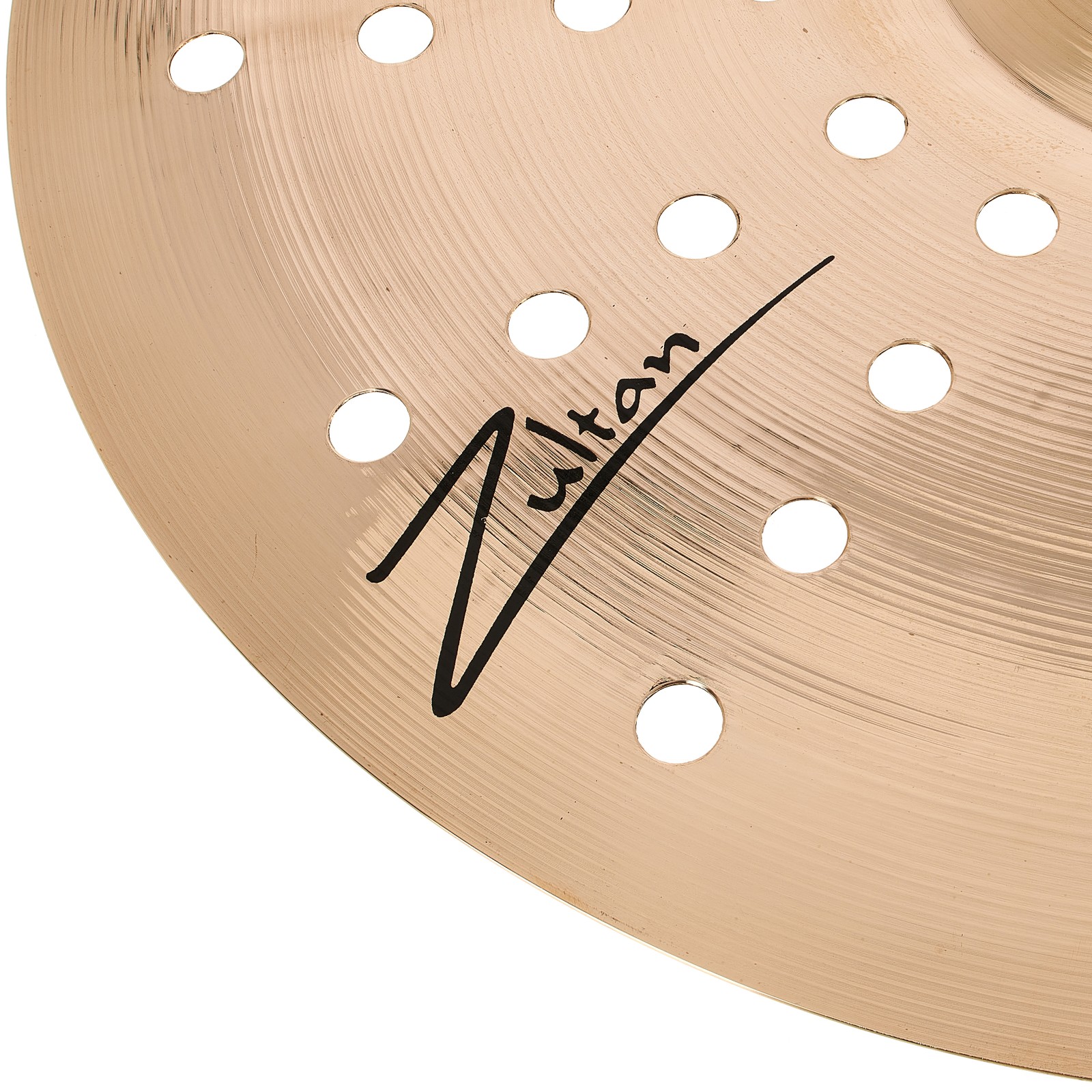 Zultan 16" Rock Beat Trash Crash Detail Logo
