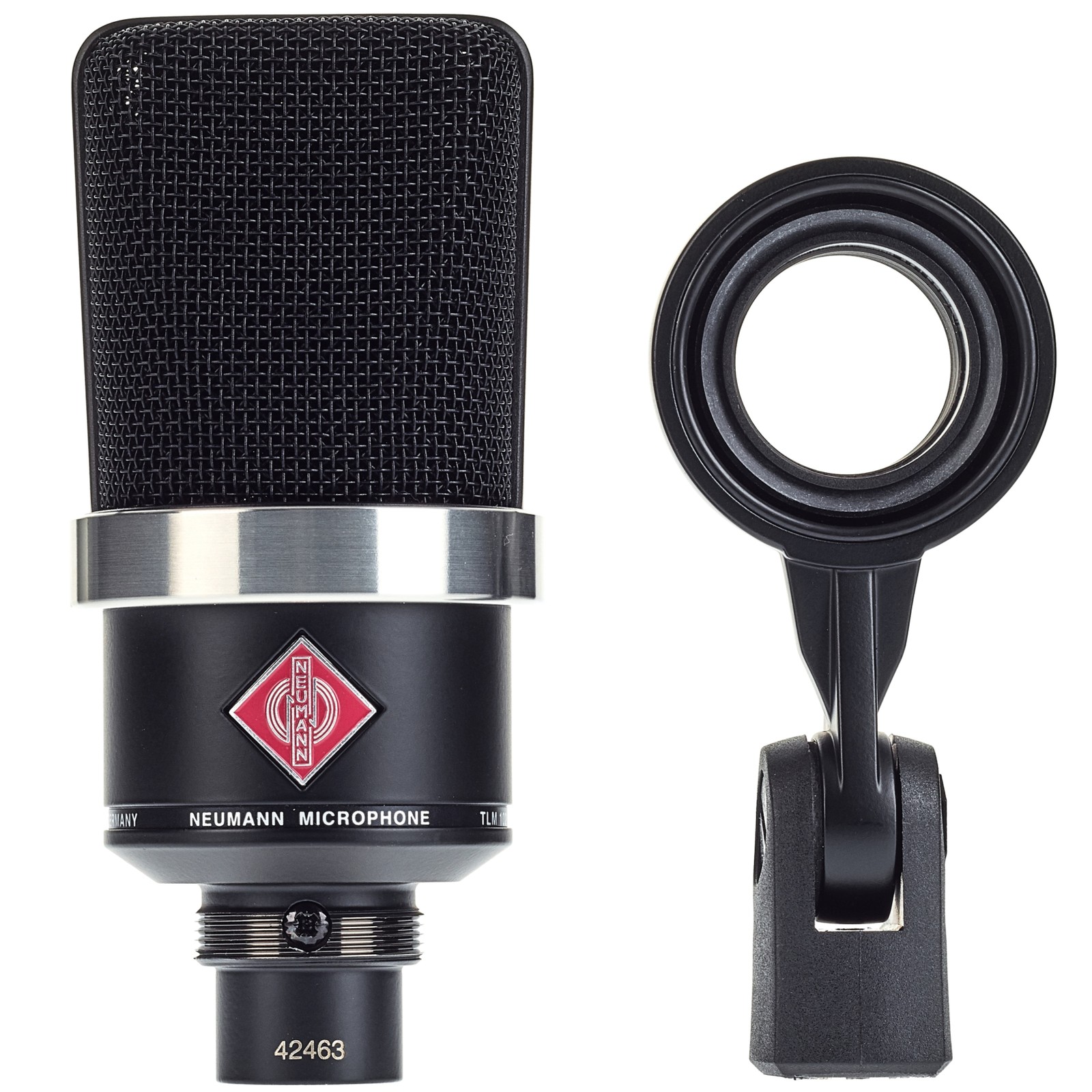 Neumann TLM 102 BK Großmembran-Kondensatormikrofon mit Stativgelenk