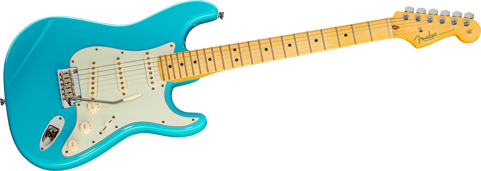 Fender AM Pro II Strat MN MBL E-Gitarre