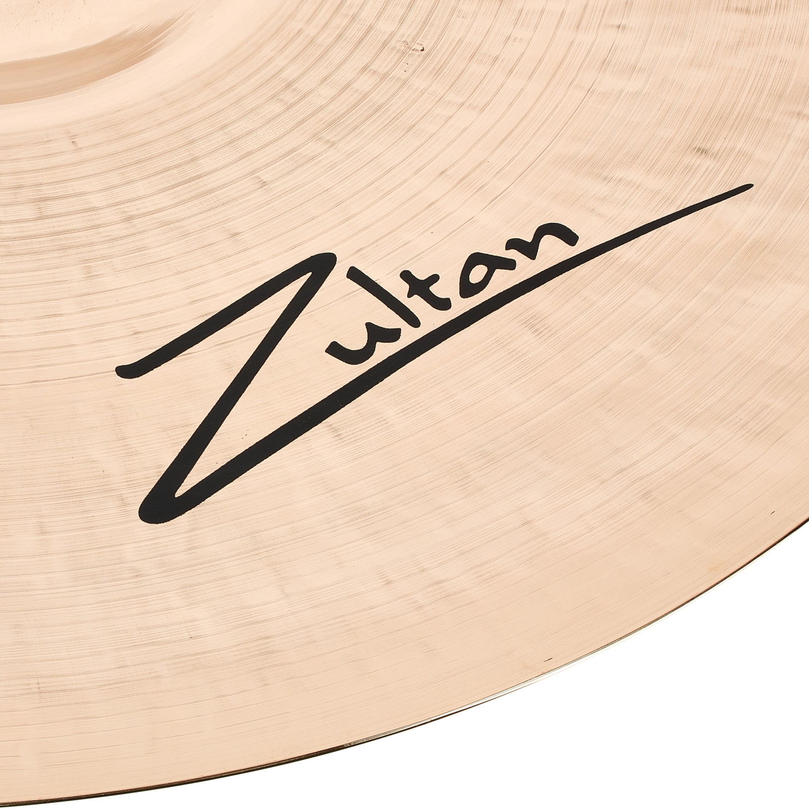 Detail of Zultan Rock Beat 19" Crash logo