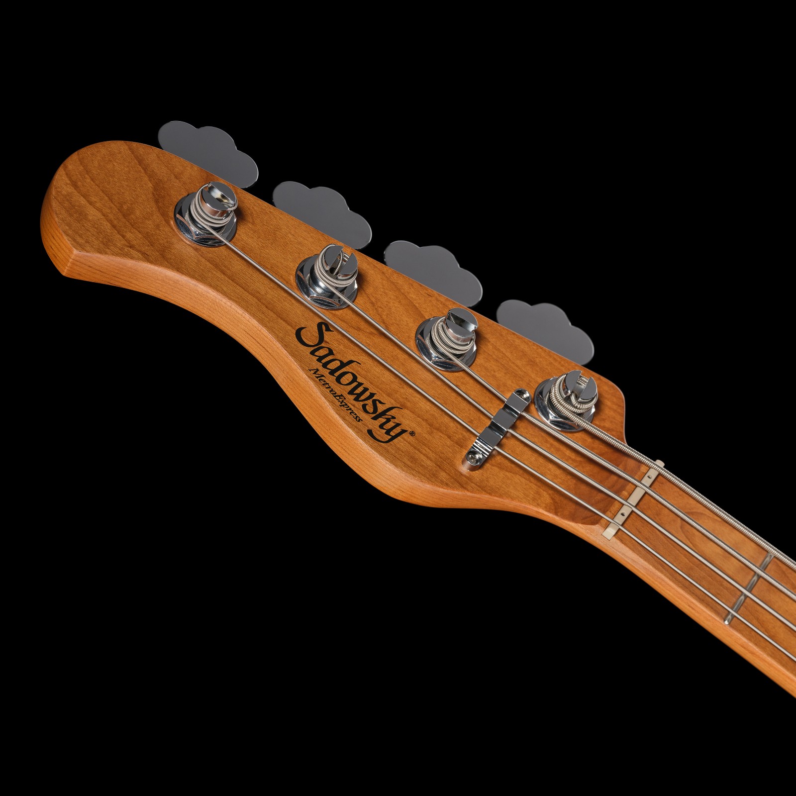 Kopfplatte des Sadowsky MetroExp24 Modern 4 RM LH BK