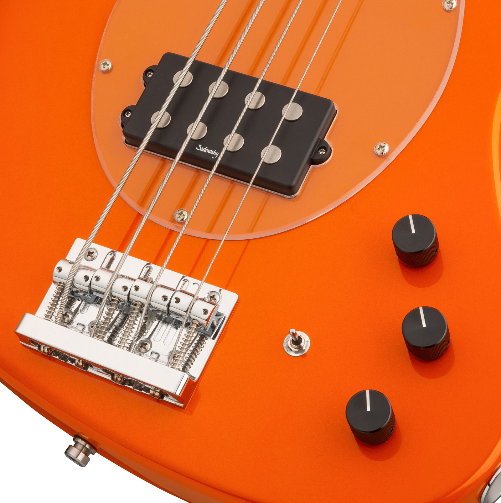 Brücke und Humbucker des Sadowsky MetroExp21 Vint M4 RM CAO