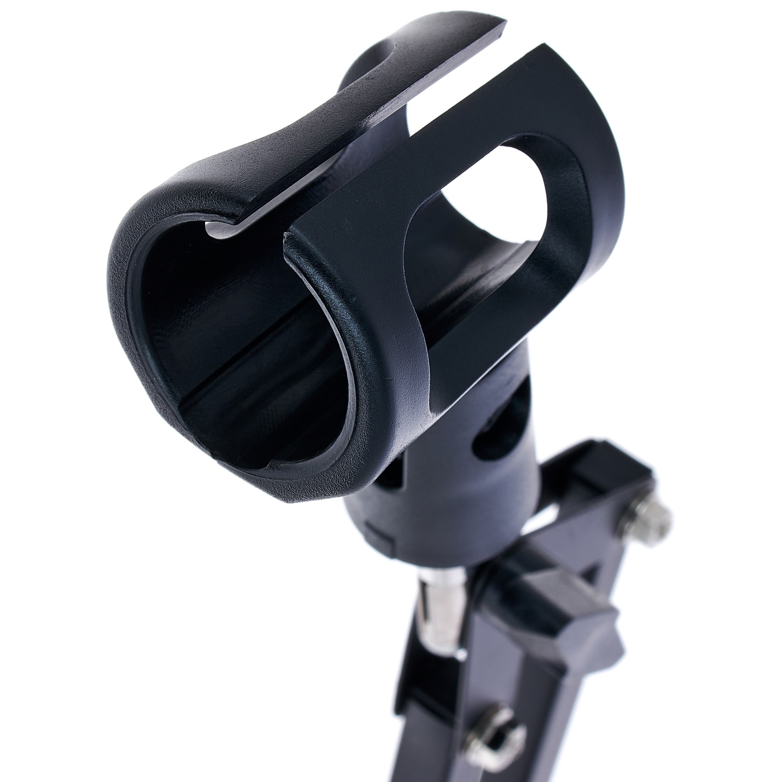 Mikroklemme am Fun Generation Podcast Stand Tisch-Mikrofonarm