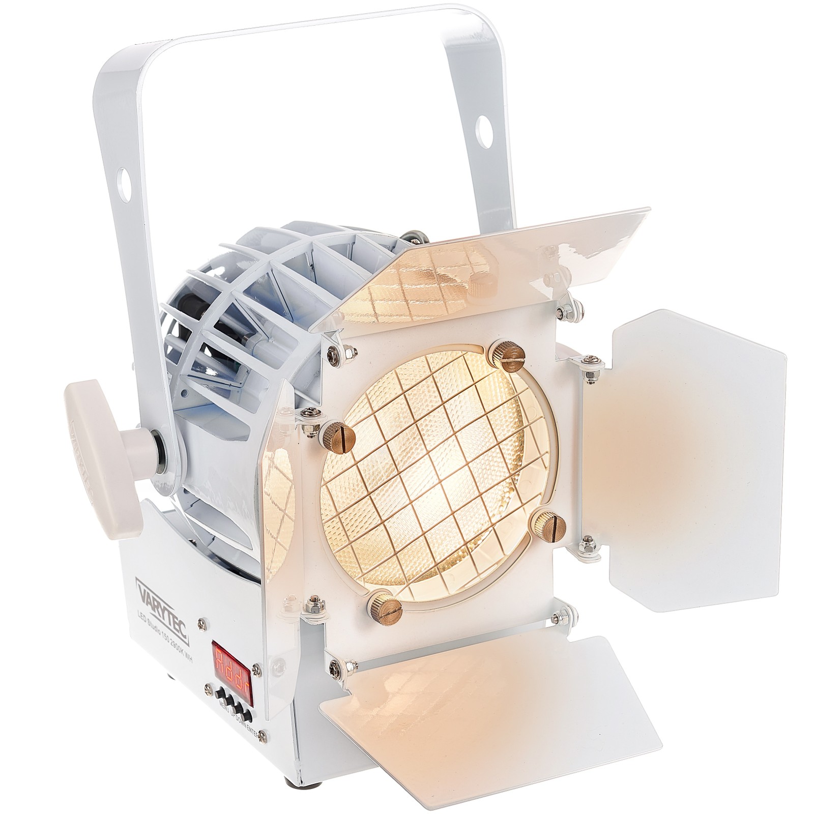 Bühnenlicht Varytec LED Studio 150 2900K WH von schräg vorne
