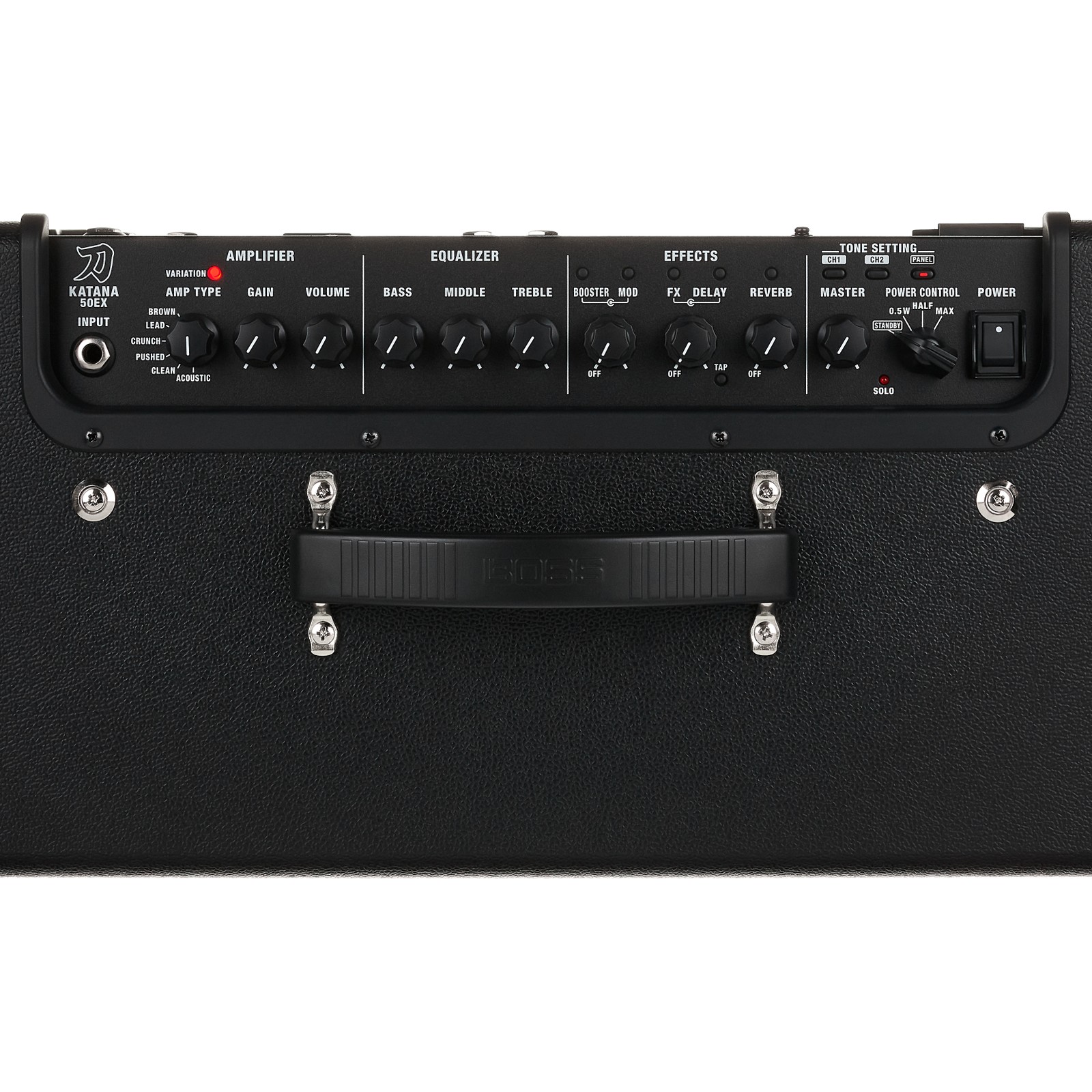 Regler am Boss Katana 50 EX Gen 3 Combo für E-Gitarre