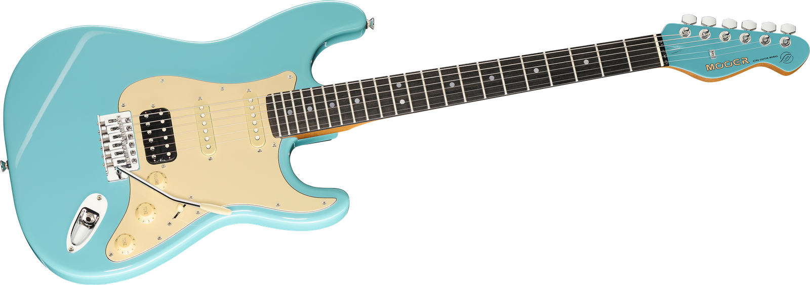 Mooer MSC10 Pro Guitar Daphne Blue