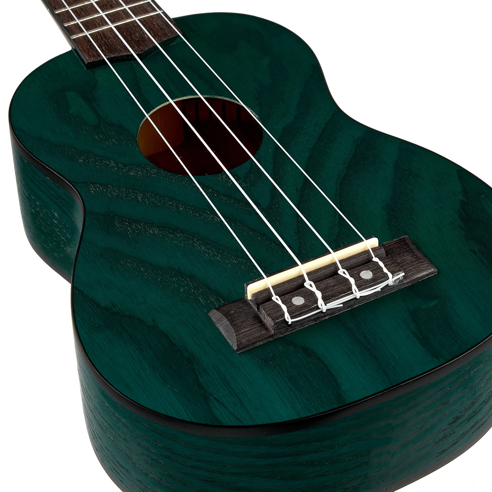 Korpus der Harley Benton UK-12 Stain Ash Blue