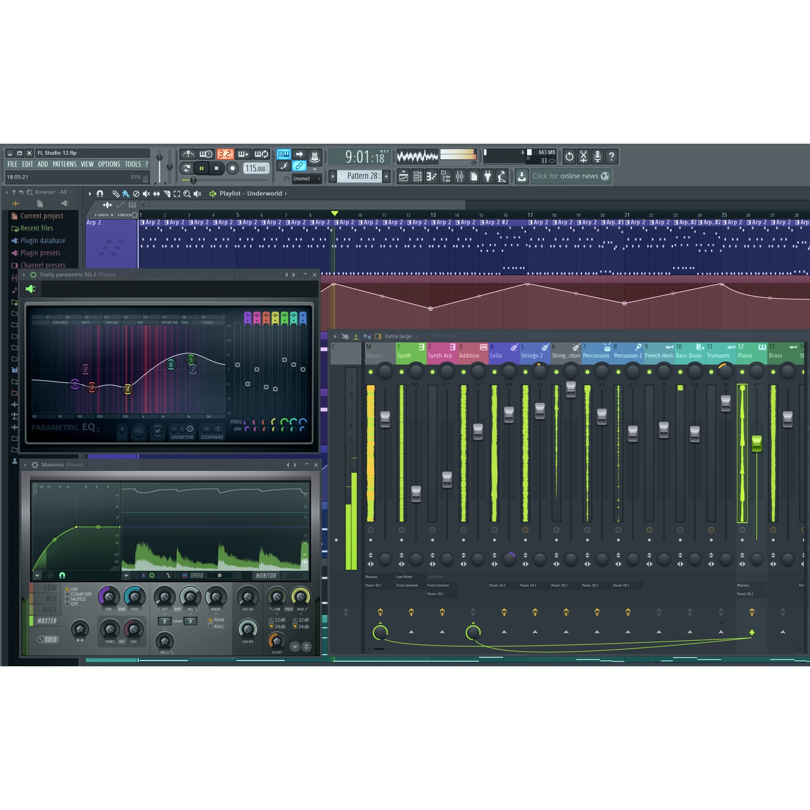 Image-Line FL Studio All Plugins Edition Screenshot