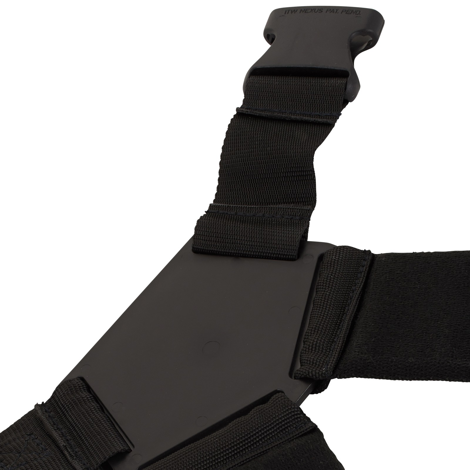 Kunststoffplatte des Rudolf Schwarz Strap Snare Drum Carabiner