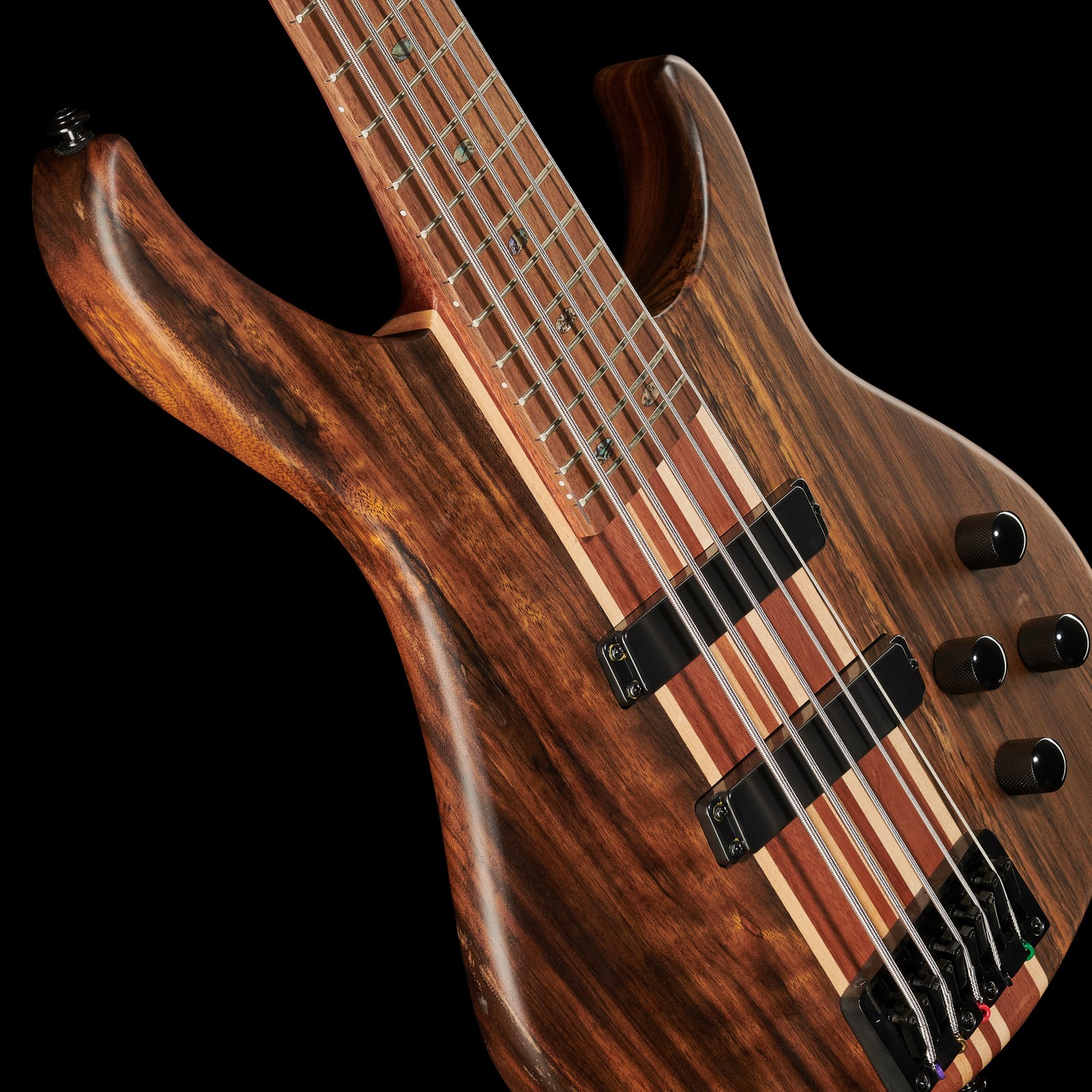 Zwei Singlecoils mit aktivem Preamp auf dem Harley Benton HBZ-2005