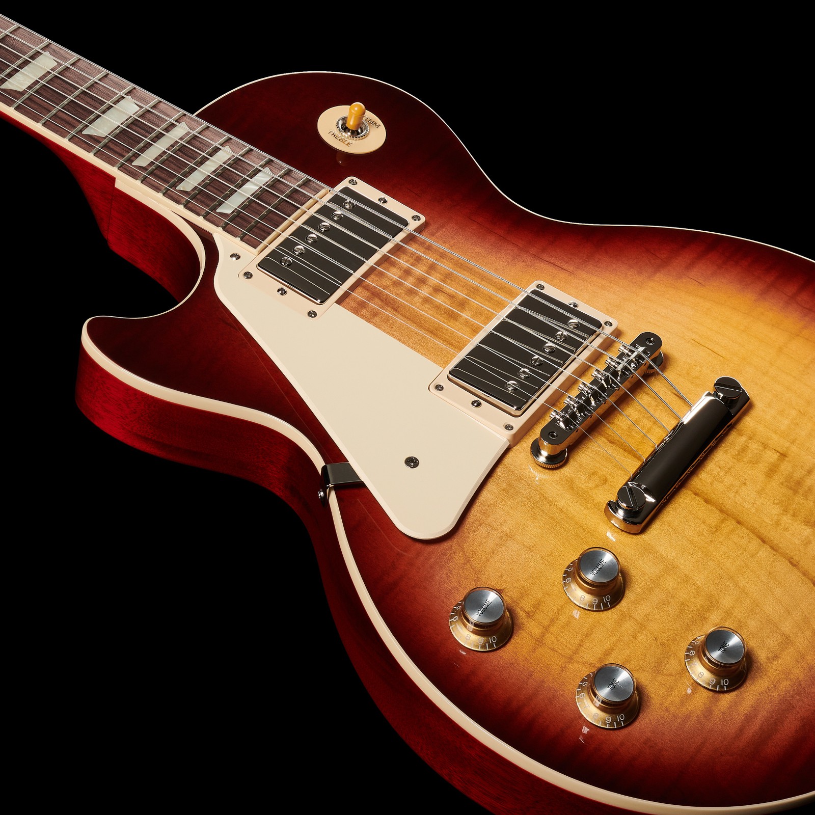 Zwei Humbucker auf der Gibson Les Paul Standard 60s BB LH