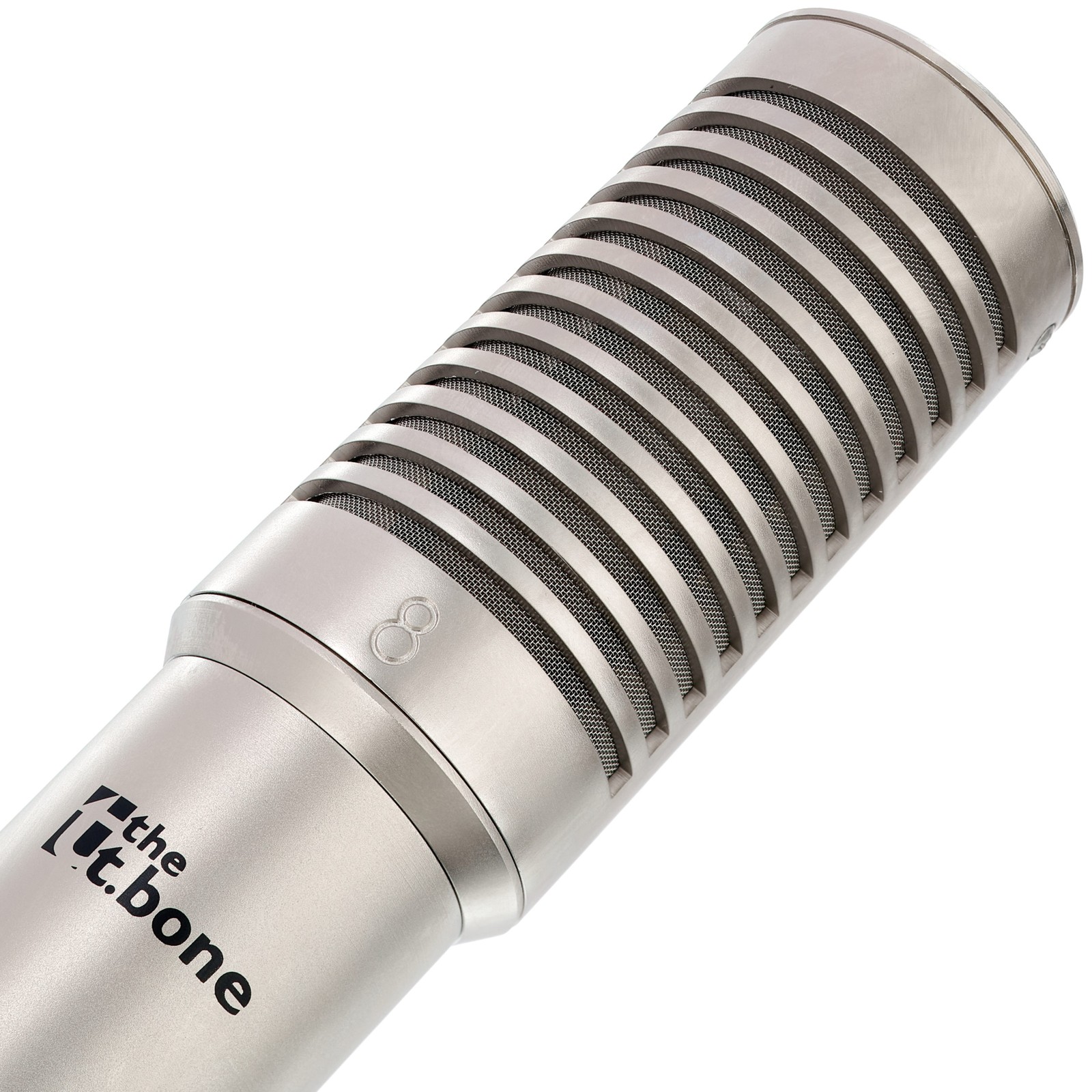 Logo auf der Vorderseite des the t.bone RB 100 Bändchenmikro