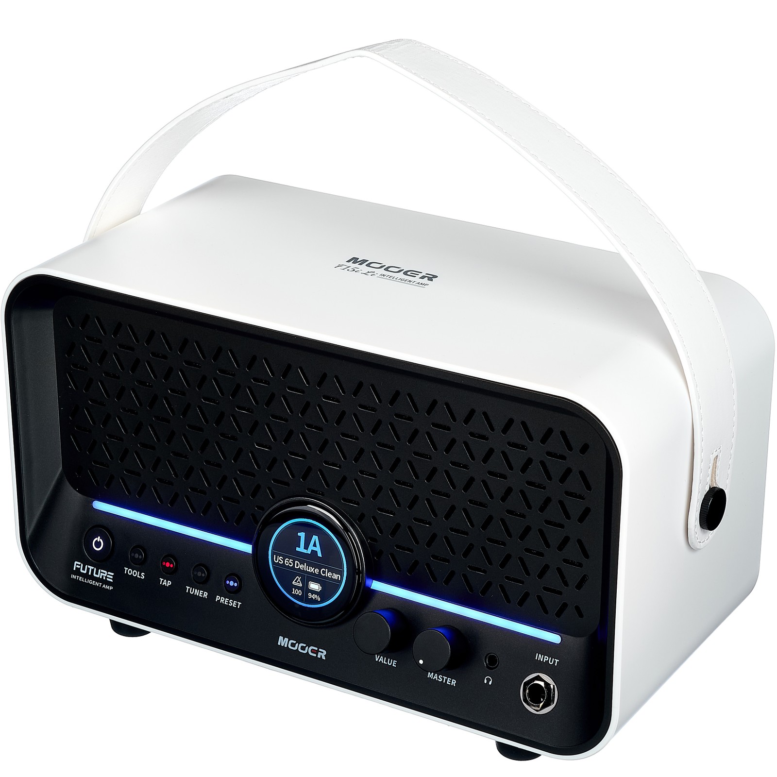 Mooer F15i Li Modeling Guitar SW mit Gurt