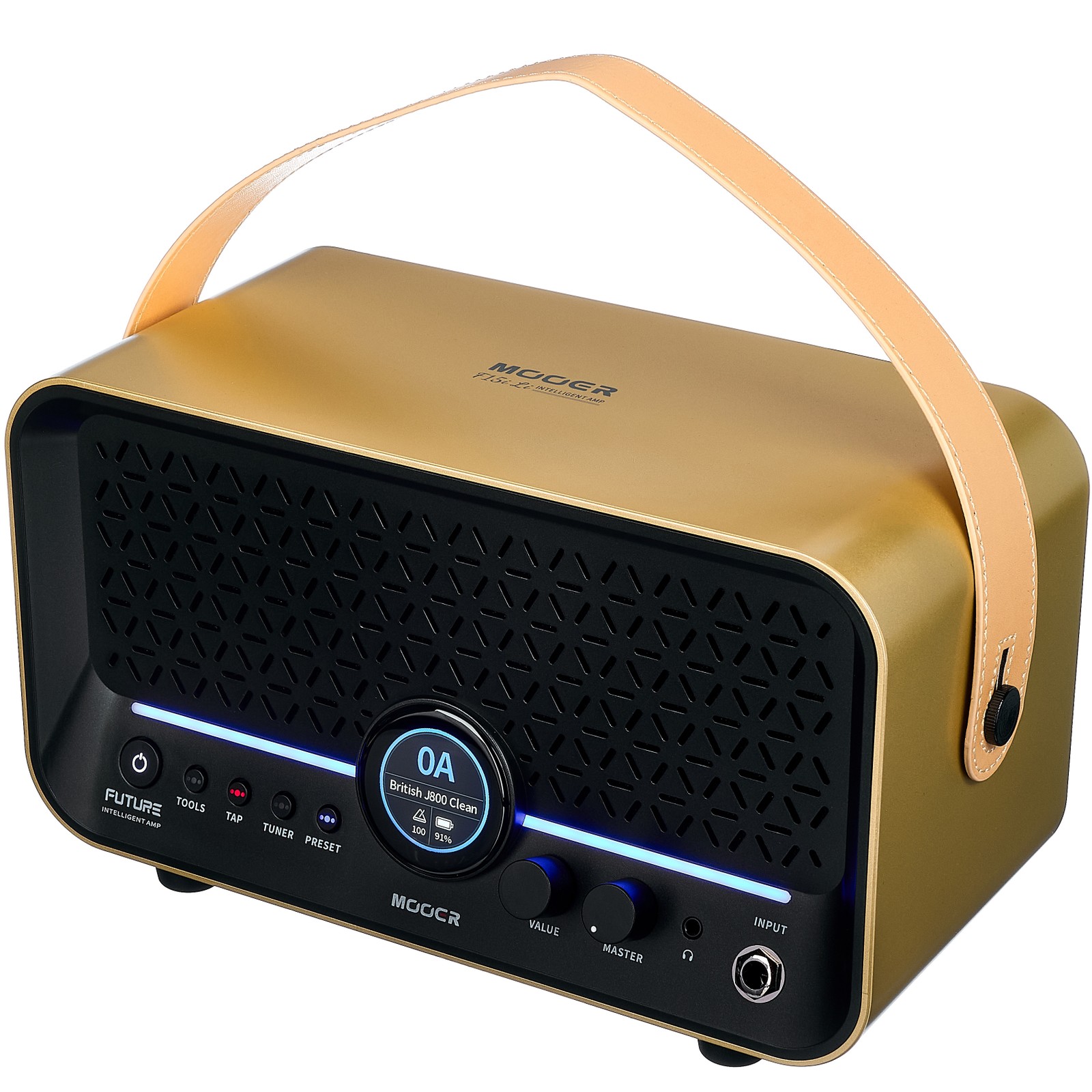 Mooer F15i Li Modeling Guitar IG mit Gurt