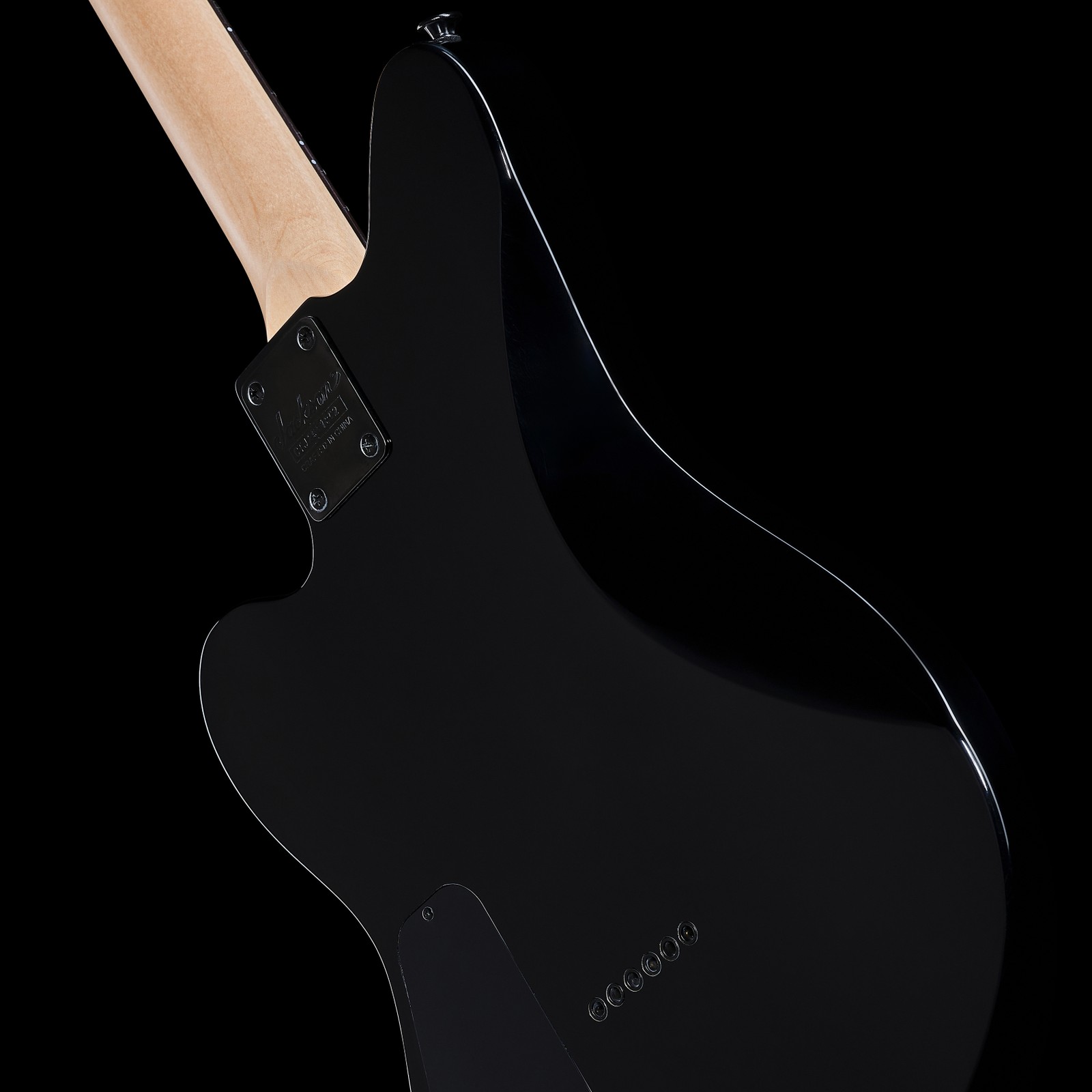 Rückseite der Jackson JS22 Surfcaster HT SN BK