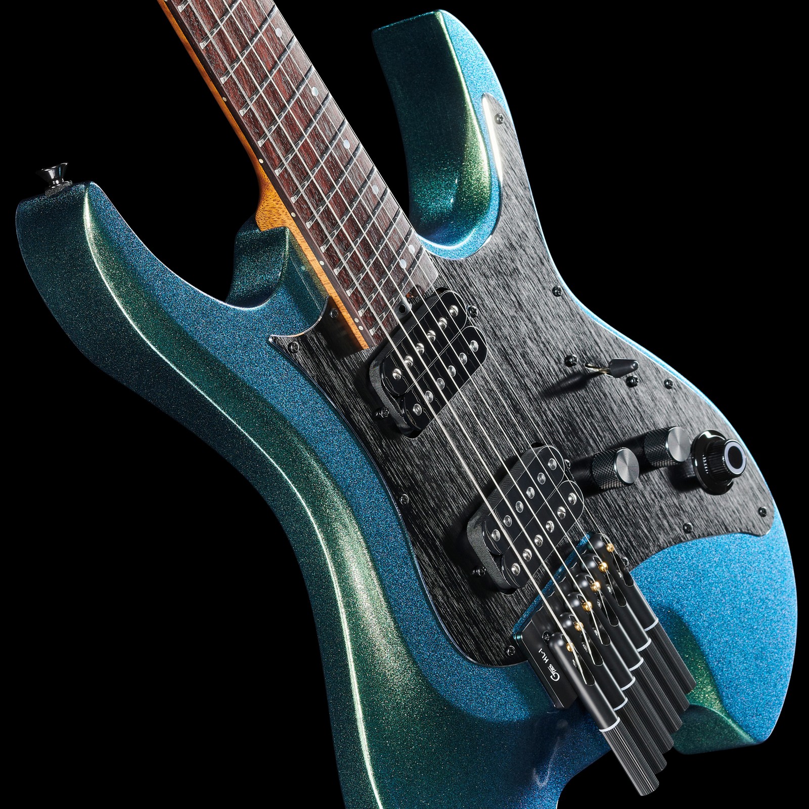 Mooer GTRS Guitars Wing 900 Int AGR Humbucker und Potis