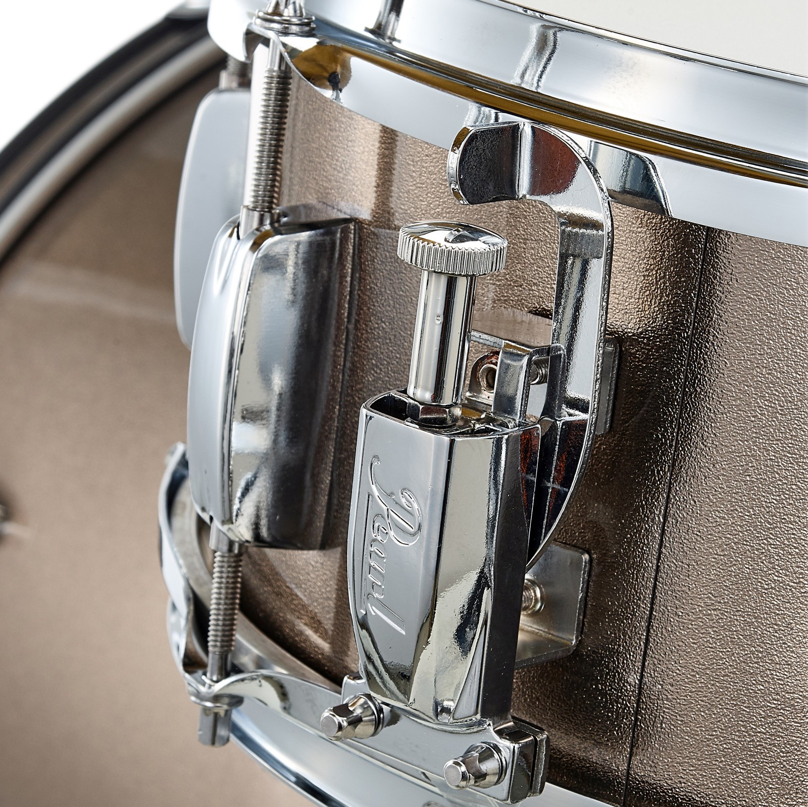 Pearl Roadshow 20" Bronze Metallic drumkit, hardware