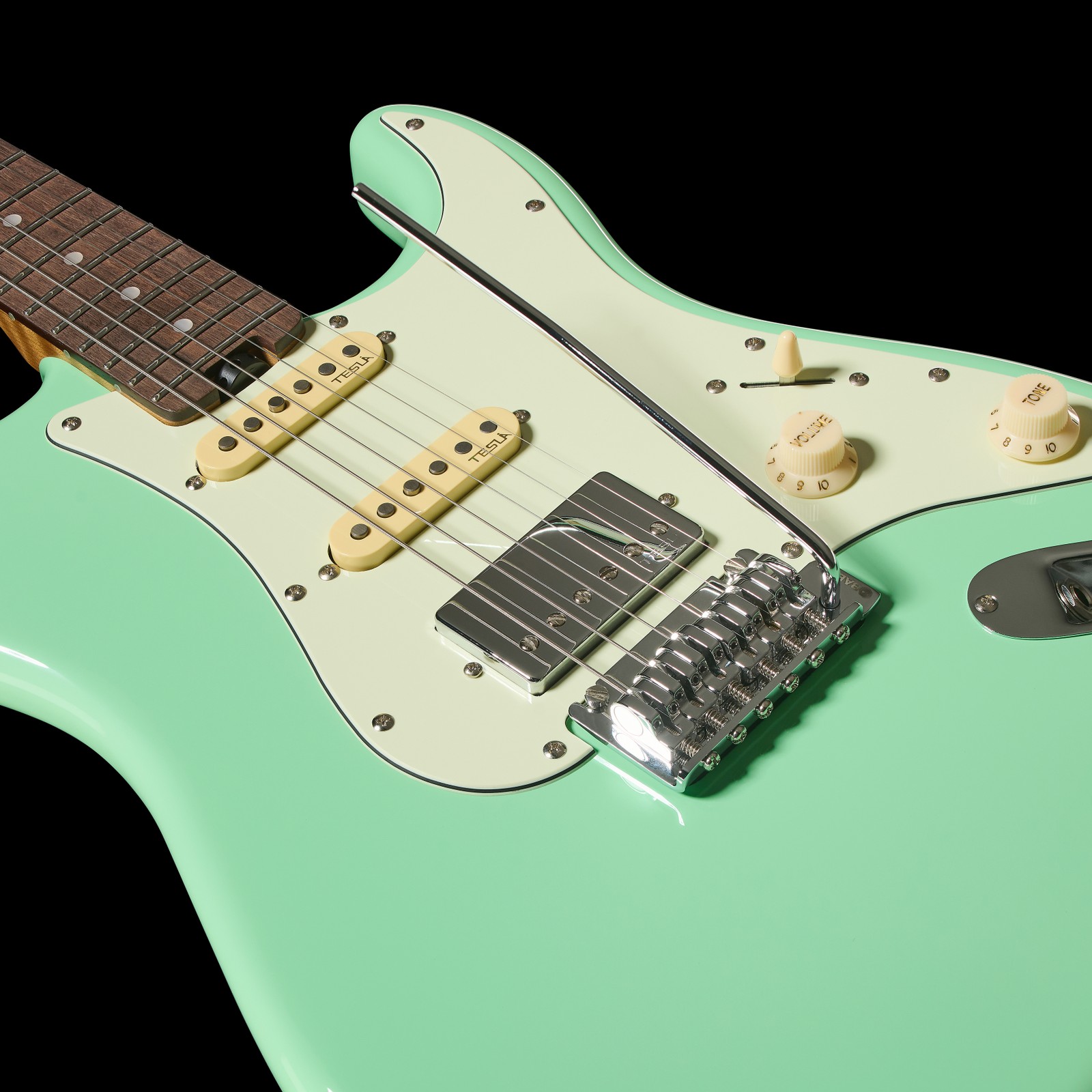 Humbucker und Singlecoils auf der Harley Benton ST-Modern Plus HSS SFG