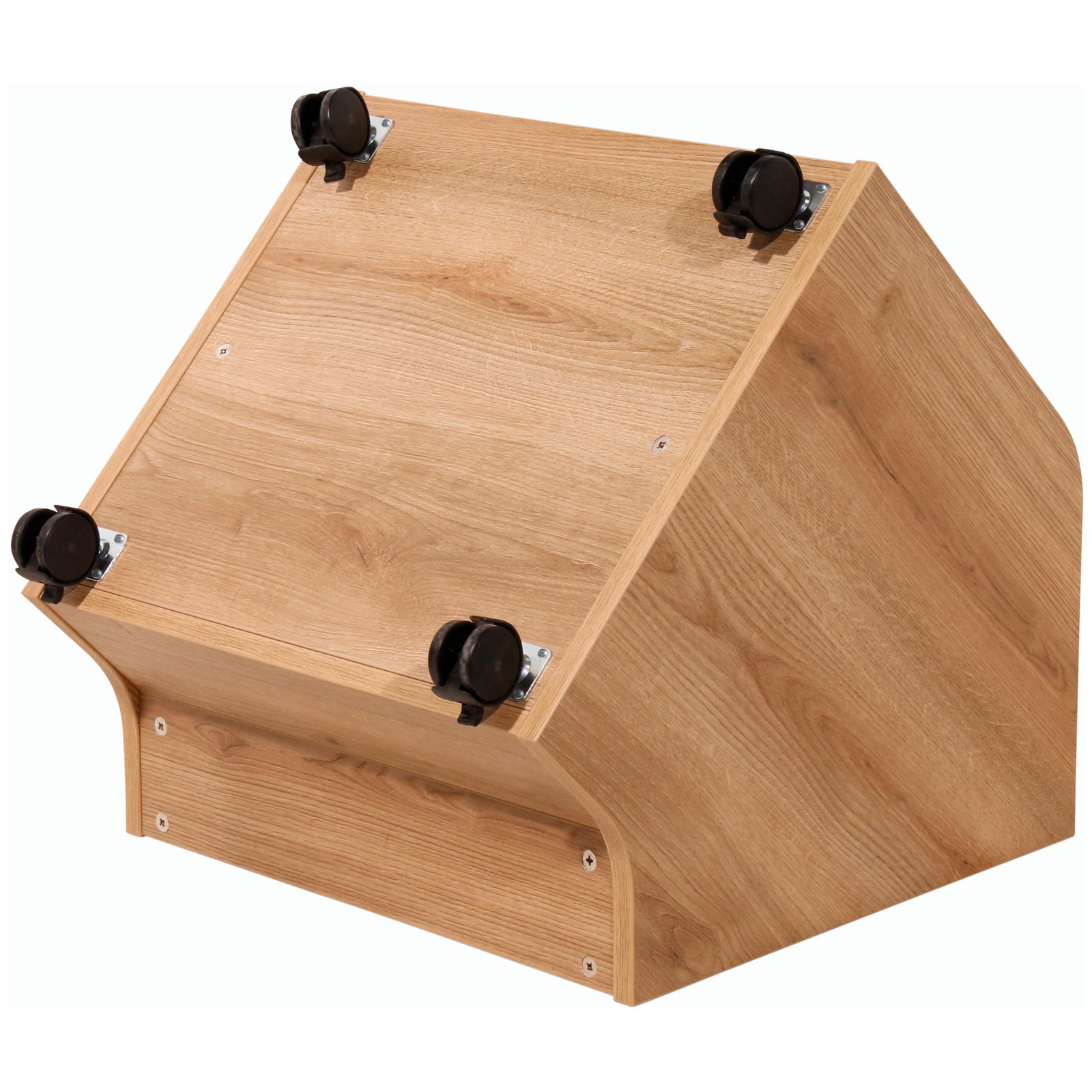 Unterseite des Thon Studio Side Rack 10U oak