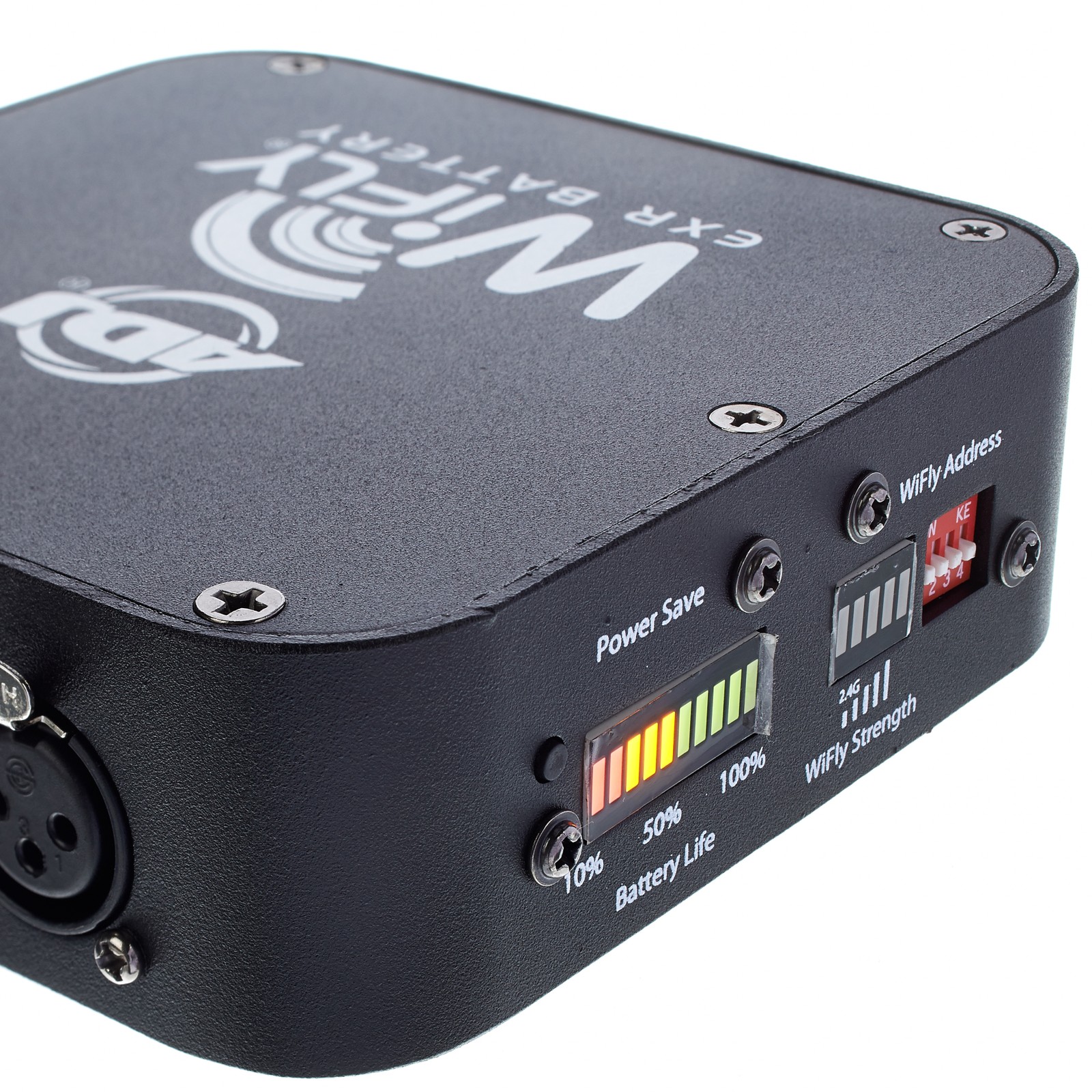 ADJ WiFly EXR BATTERY LED-Anzeige