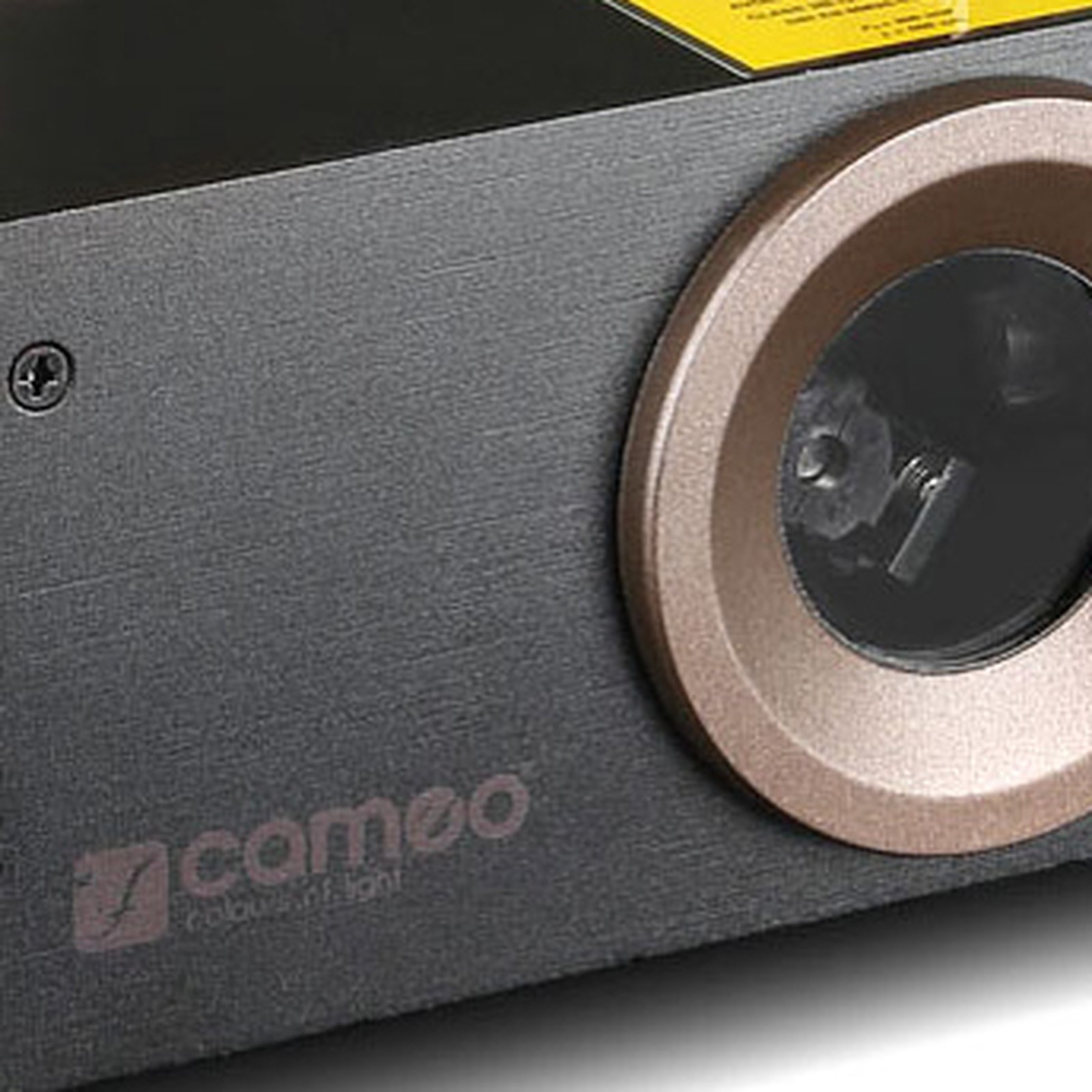 Cameo Logo und Frontlinse