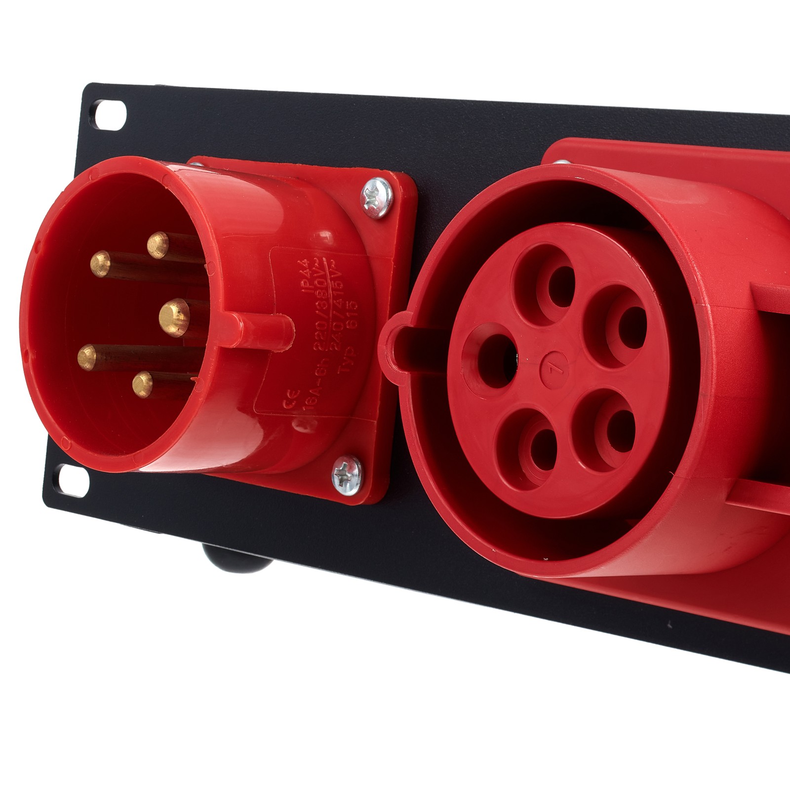 Detailansicht des Stromverteiler 16 A, Botex PSA 162-S RCBO