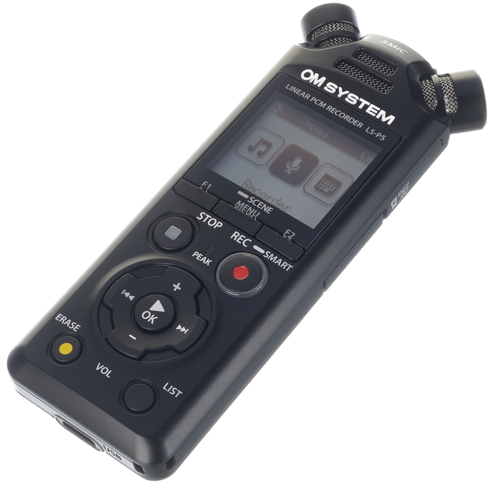 Audiorekorder Diktiergerät Olympus OM System LS-P5