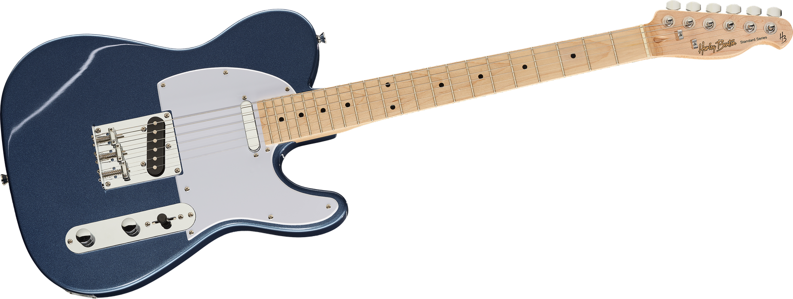 Frontansicht E-Gitarre Harley Benton TE-20MN BM Standard Series