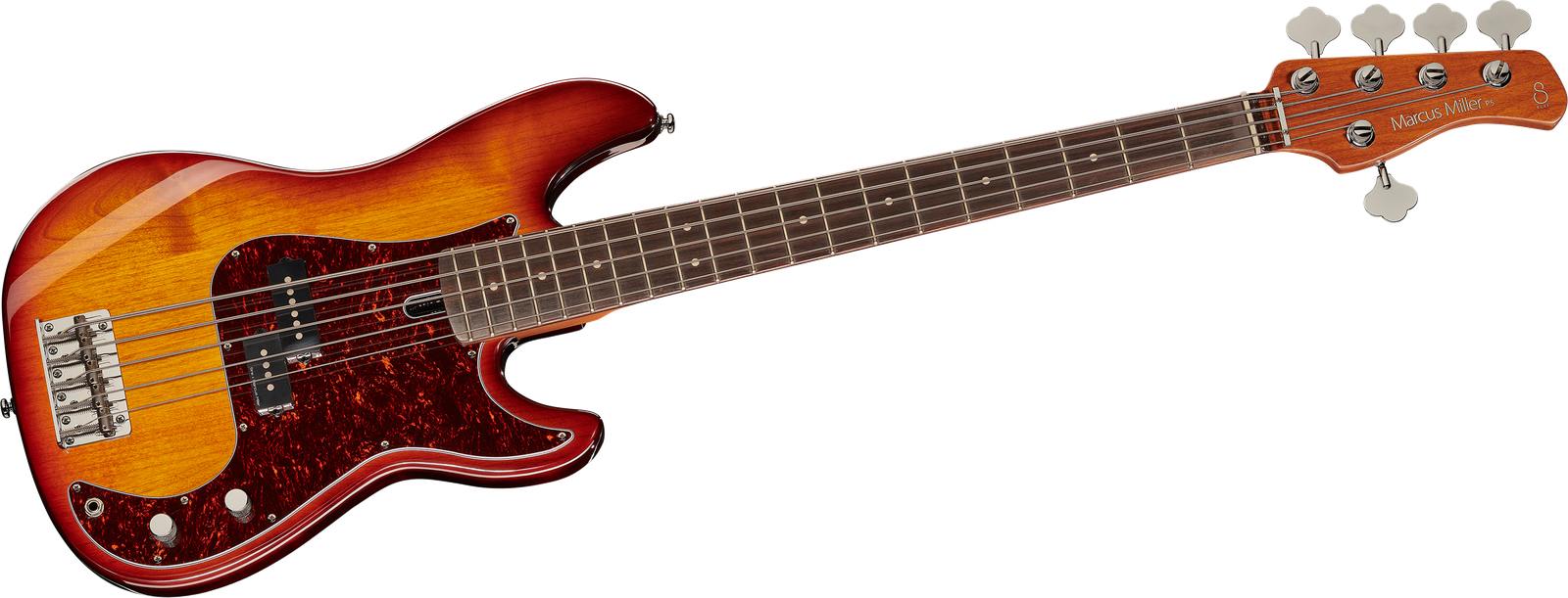 E-Bass  Marcus Miller P5R Alder-5 TS von vorne