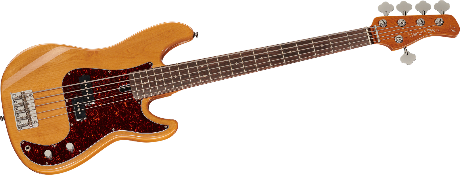 E-Bass  Marcus Miller P5R Alder-5 NT von vorne