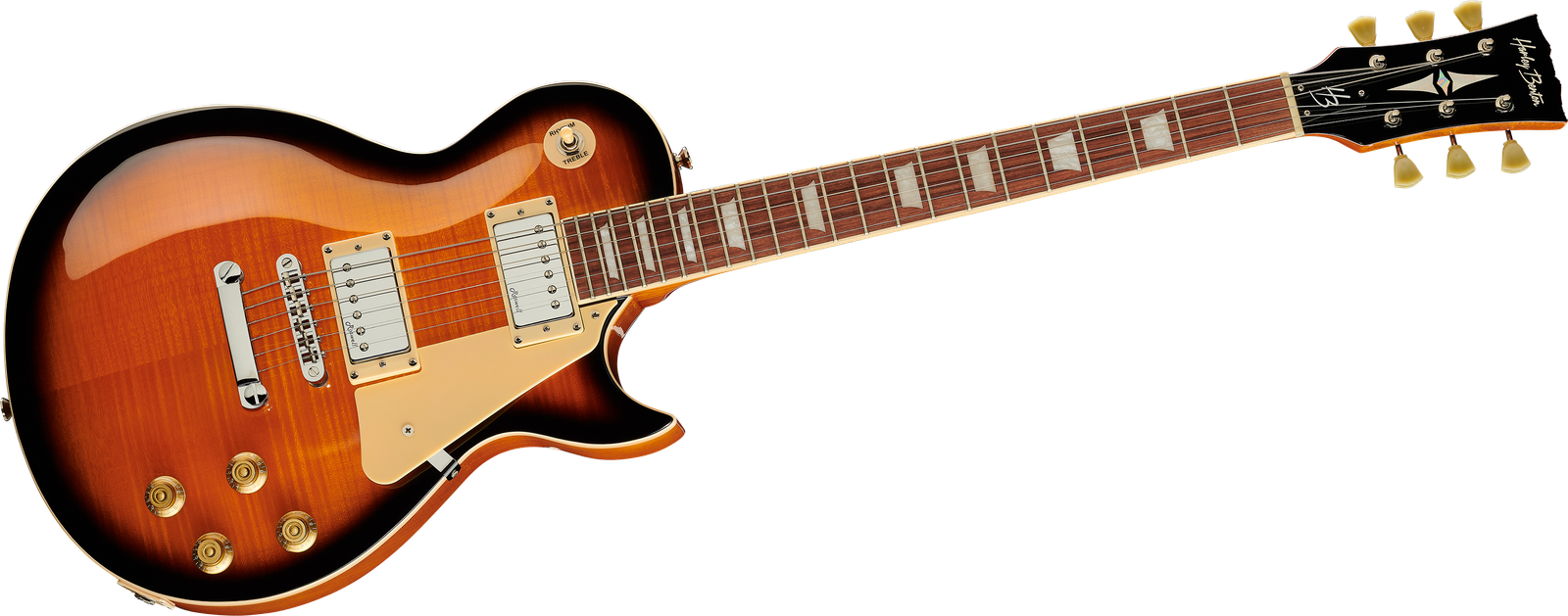 E-Gitarre Harley Benton SC-450Plus VB Vintage Series von vorne