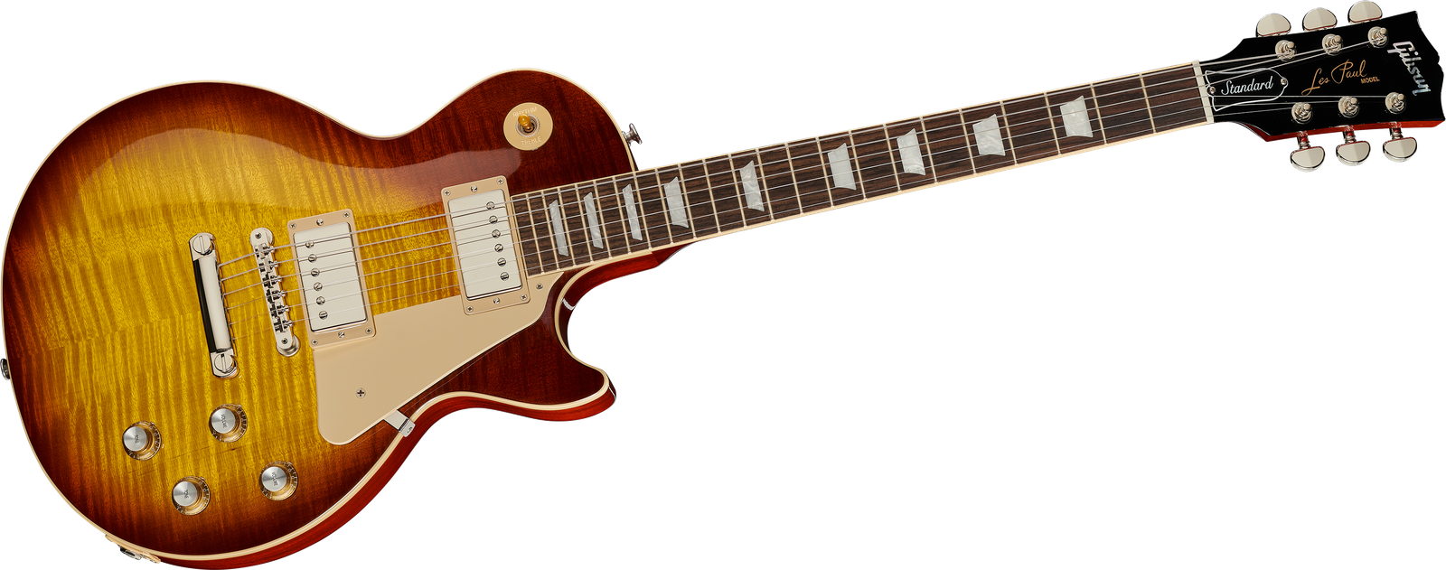 Frontansicht E-Gitarre Gibson Les Paul Standard 60s Iced Tea