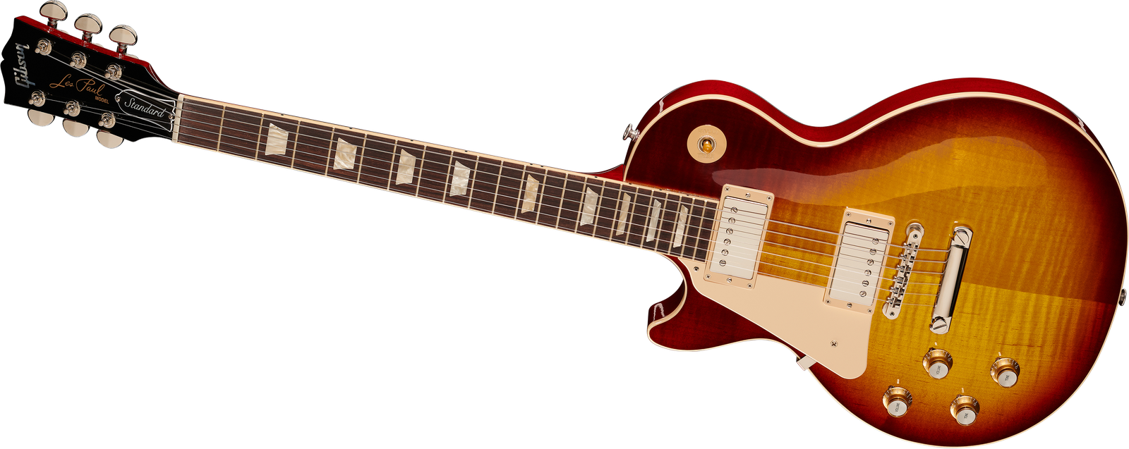 Linkshänder E-Gitarre Gibson Les Paul Standard 60s IT LH von vorne