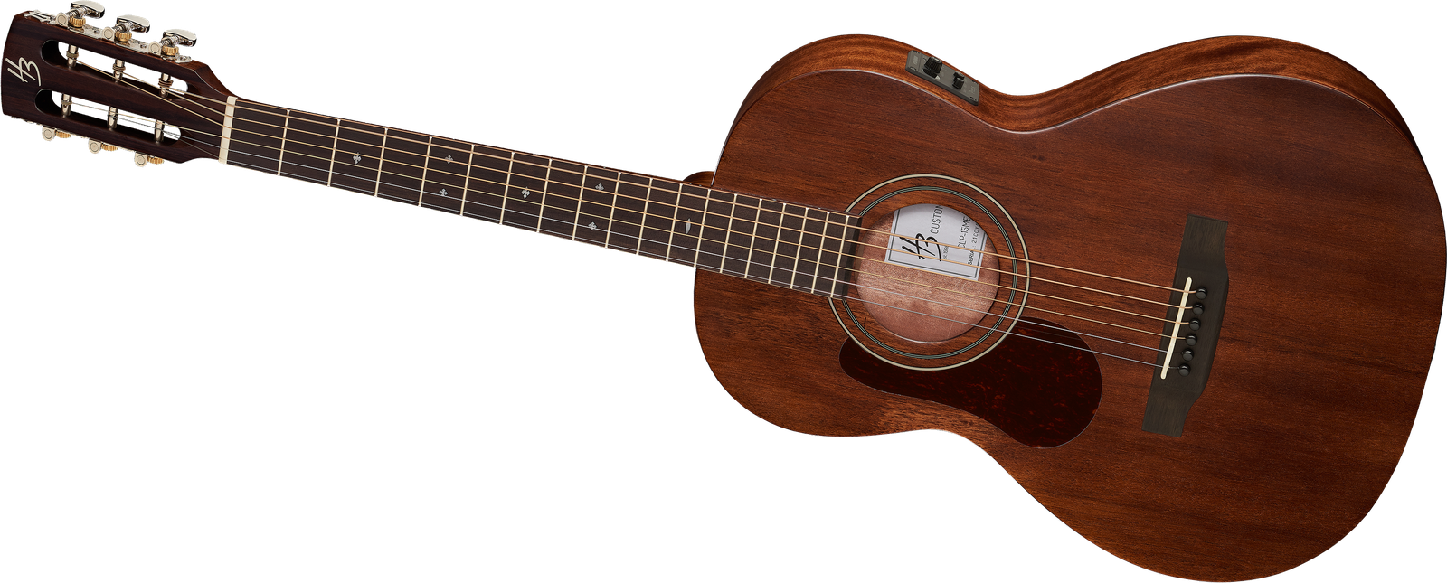 Lefthand Parlor 000 Folk Gitarre Harley Benton Custom Line CLP-15ME LH