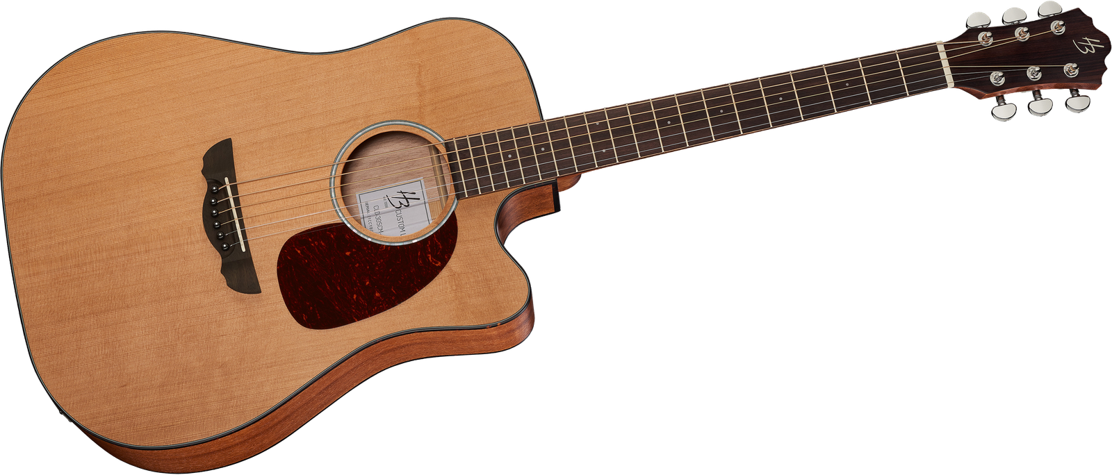 Guitare électro-acoustique avec cutaway Harley Benton CLD-30SCM-CE SolidWood front