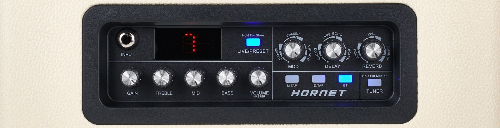Mooer Hornet White 30W Modeling Amp – United States
