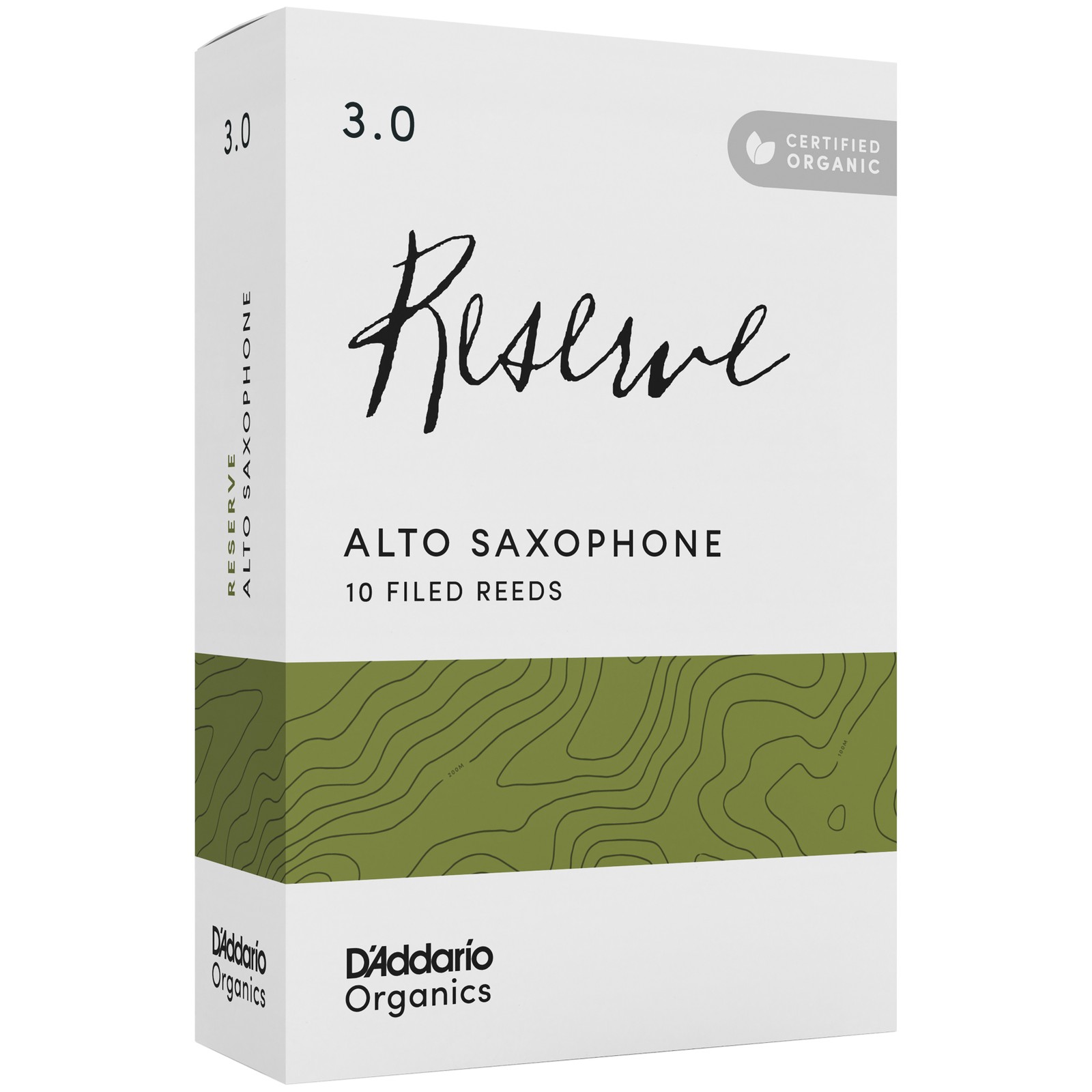 D'Addario Woodwinds Blätter für Altsaxophon Verpackung