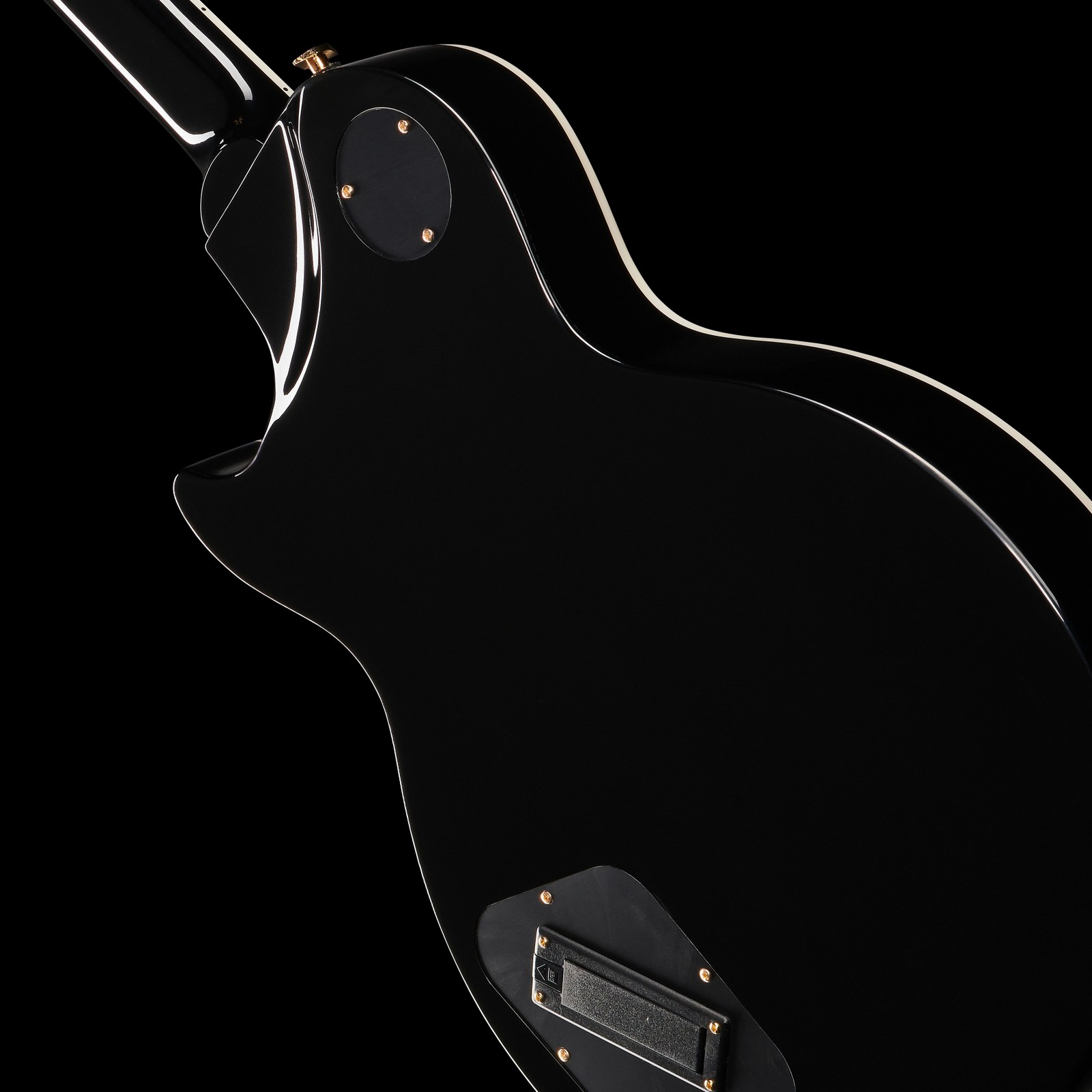 Abgerundeter Halsfuß der Epiphone Matt Heafy LP Custom OriginsEB