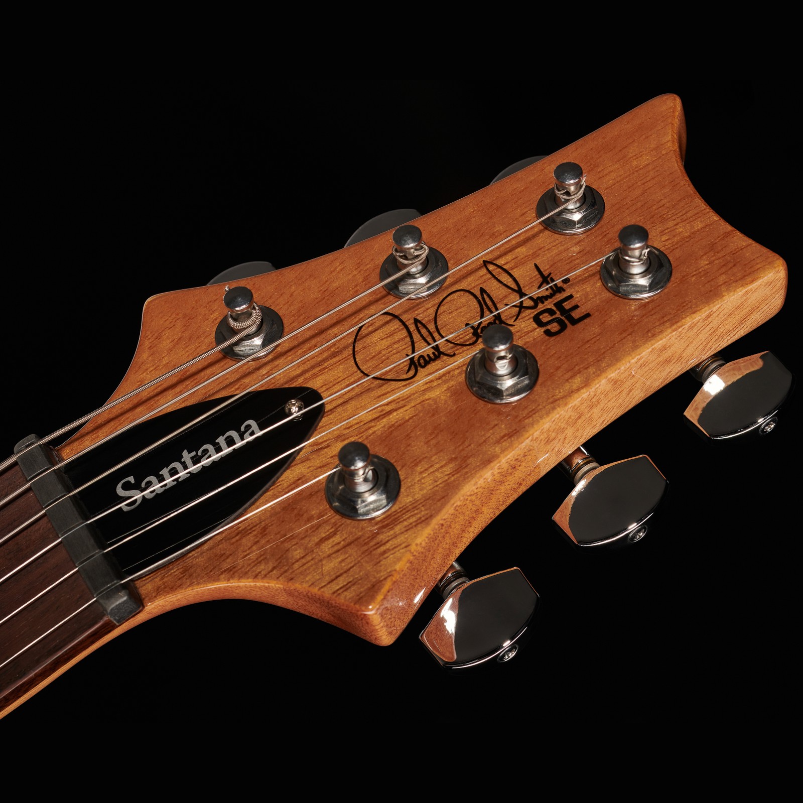 Kopfplatte der PRS SE Santana SY 2017 E-Gitarre