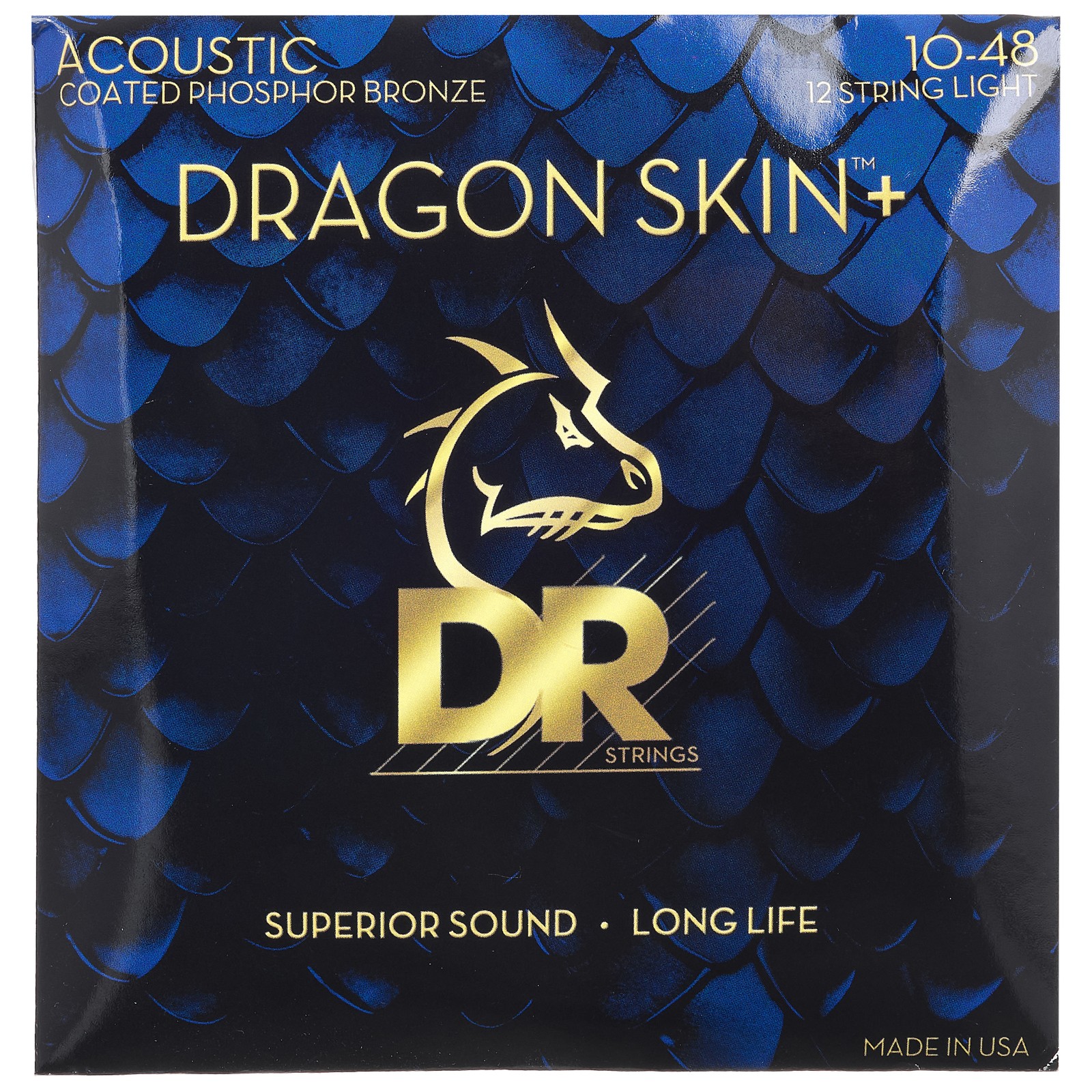 DR Strings Dragon Skin+ DAP-10/12 Coated