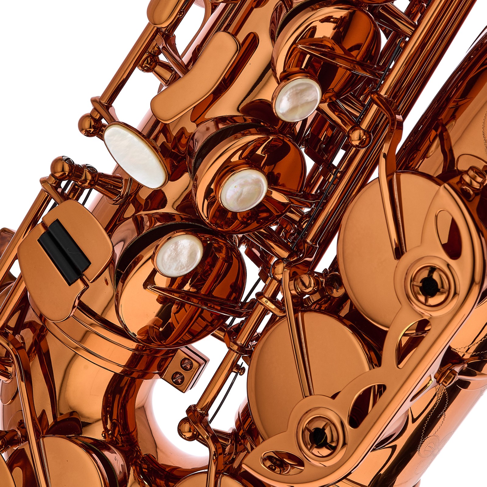Mechanik des BetterSax Session Alto Copper Bronze Saxophons