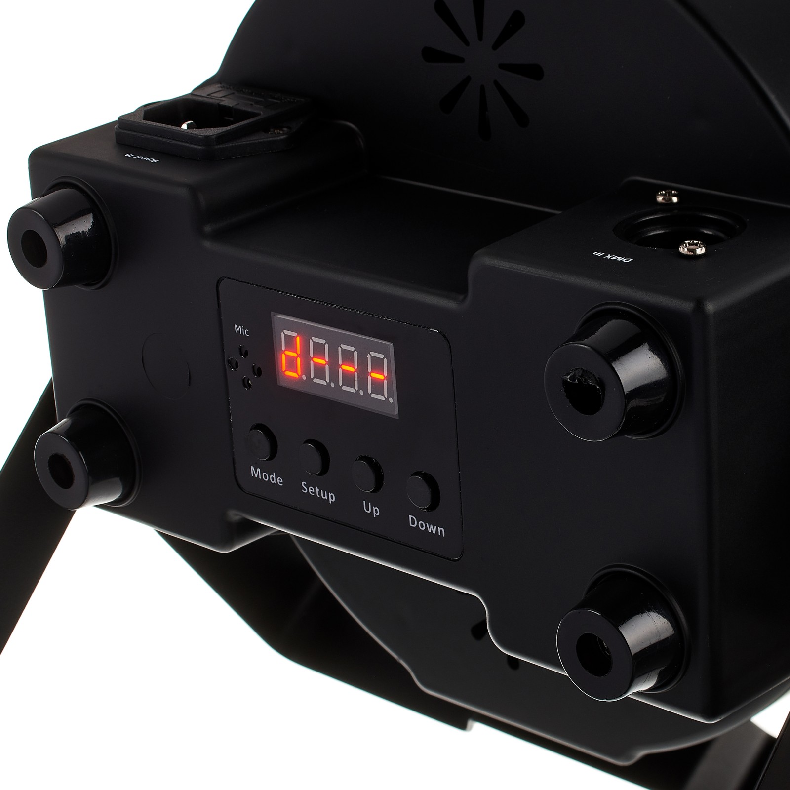 Fun Generation SePar Quad LED RGBW IR Bundle, Detail der Rückseite