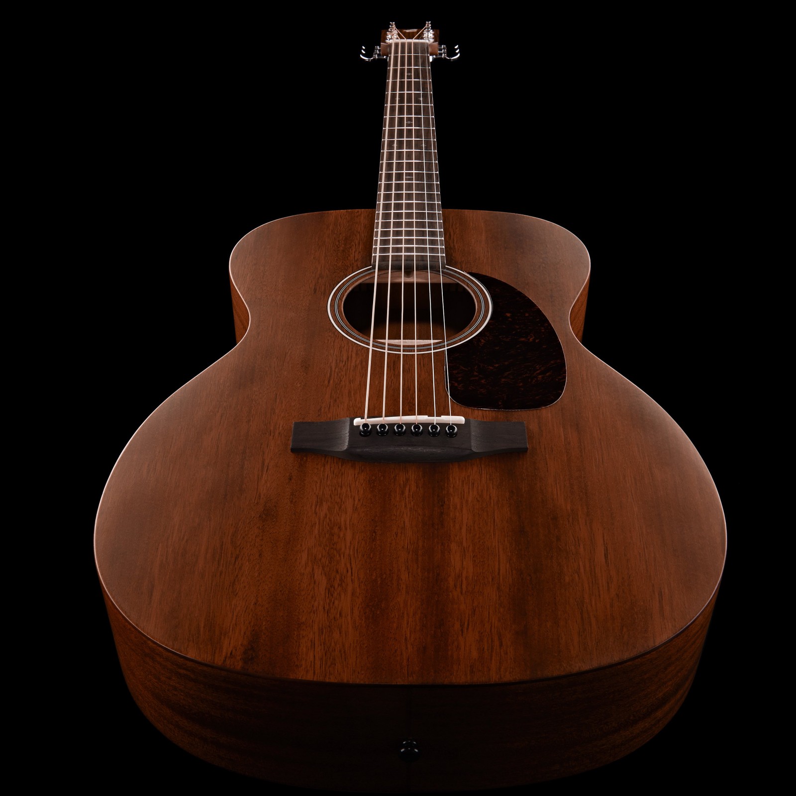 gaboon mahogany soundboard on the Harley Benton Custom Line CLA-15M