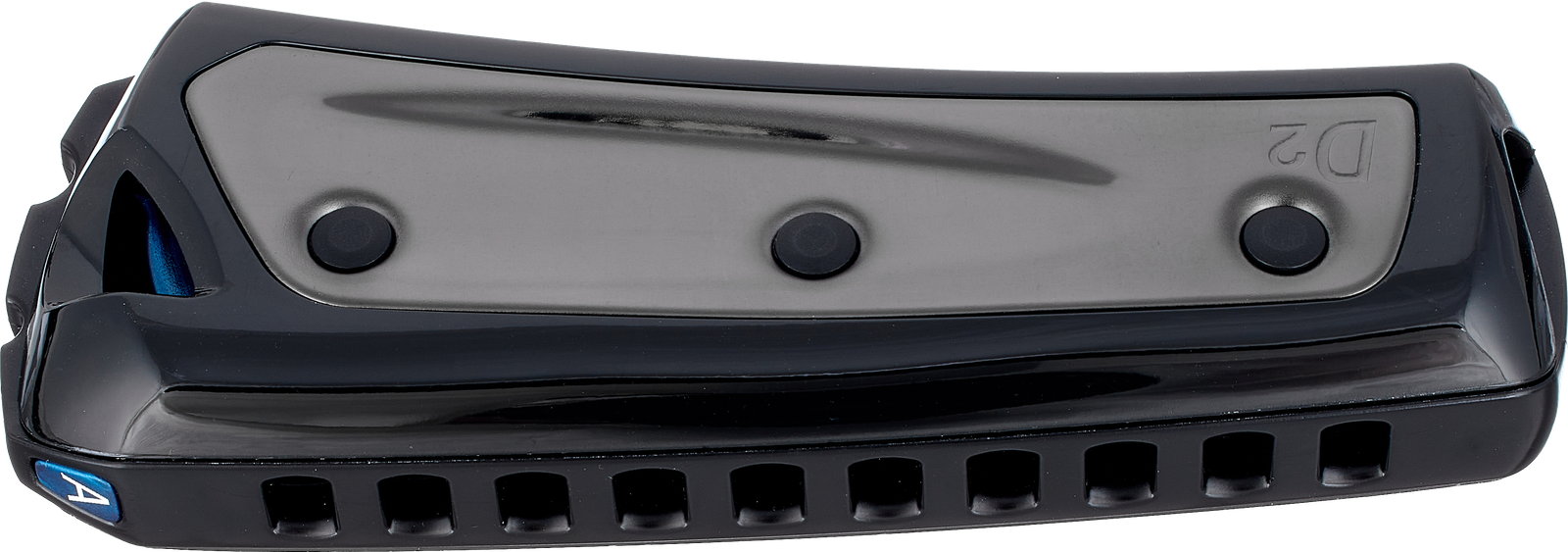 Mundharmonika Yonberg D2 Typhoon Black A